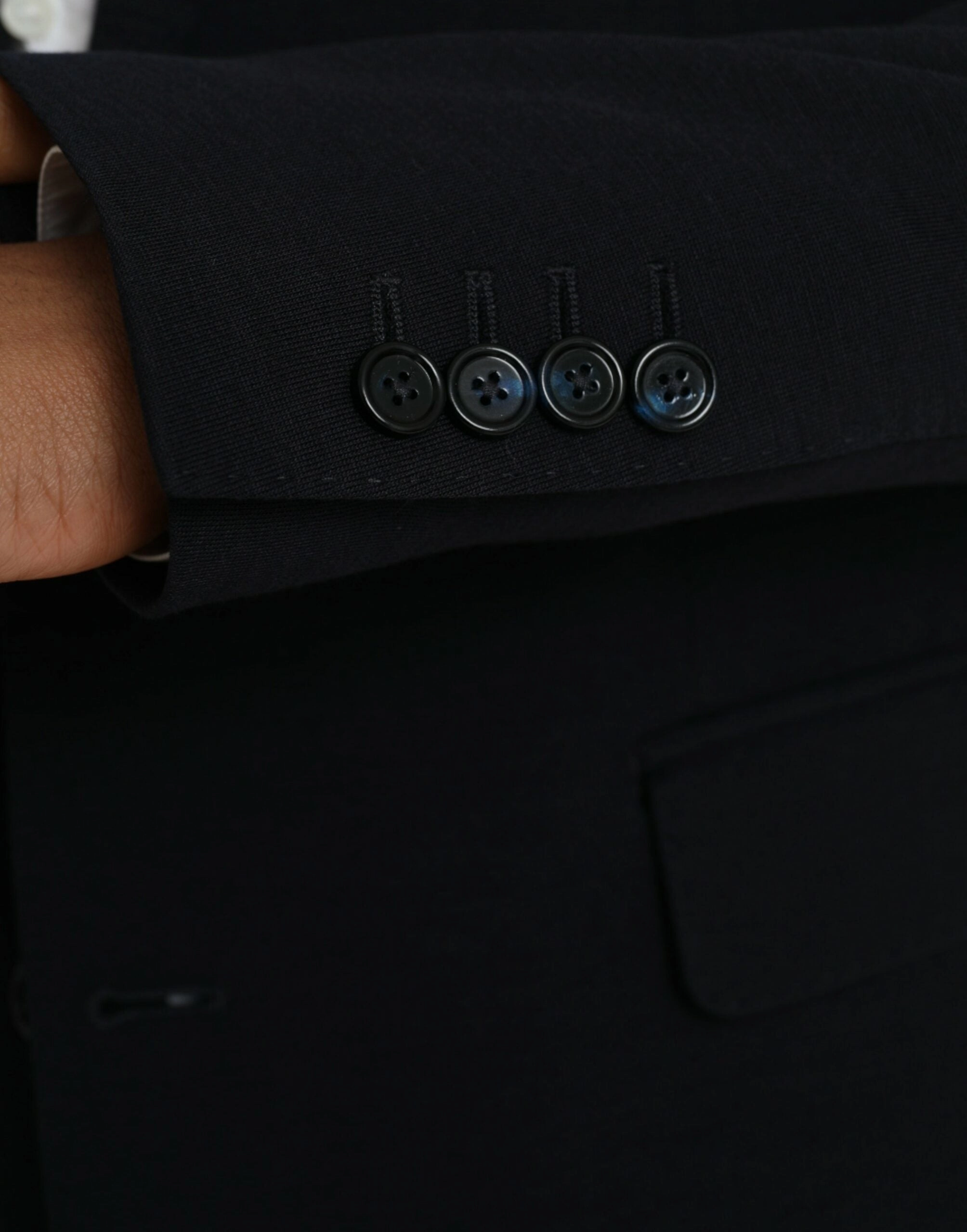 Dolce & Gabbana Wool Single Breasted Coat Men's Blazer