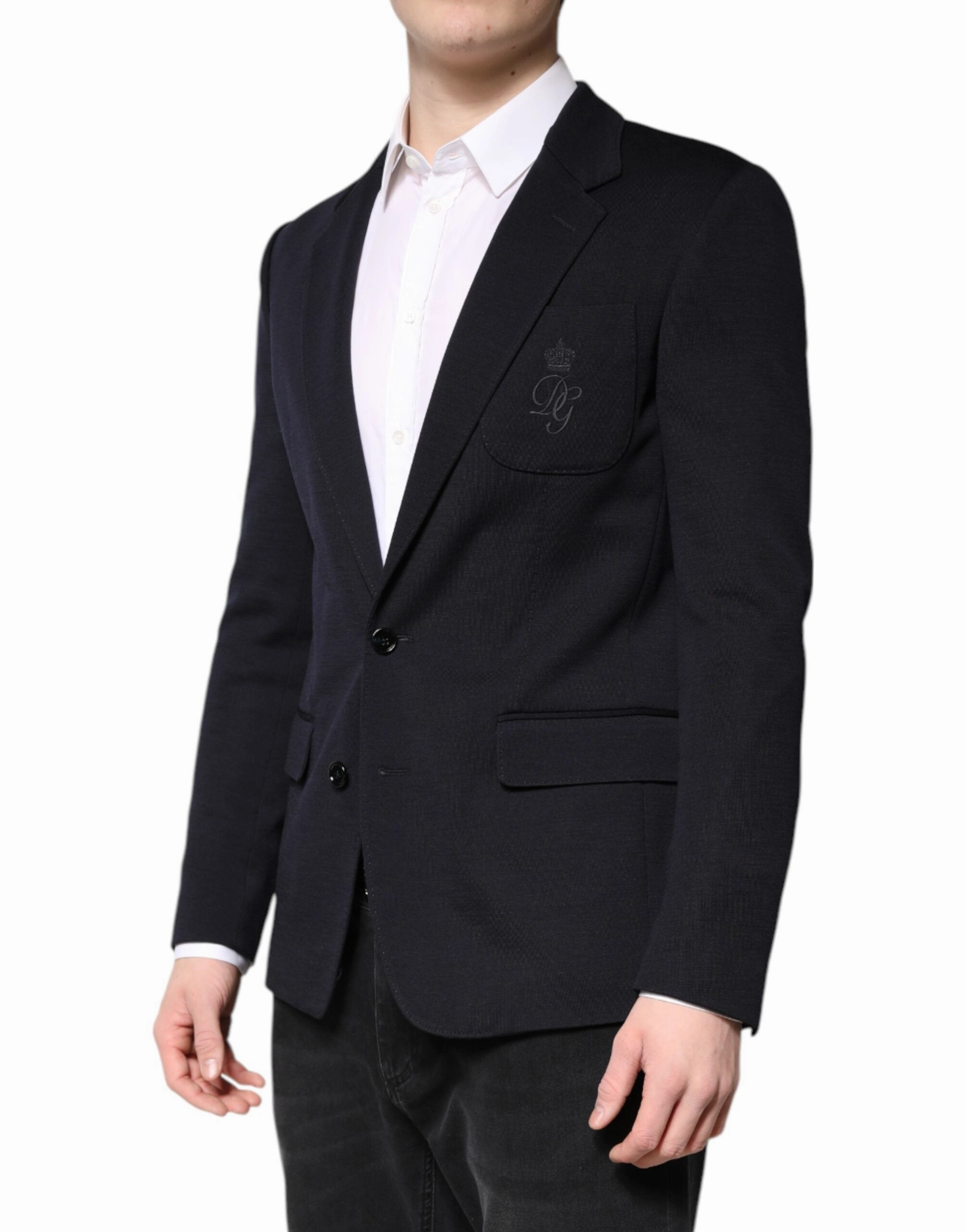 Dolce & Gabbana Wool Single Breasted Coat Suit Men's Blazer (Pre-Owned)