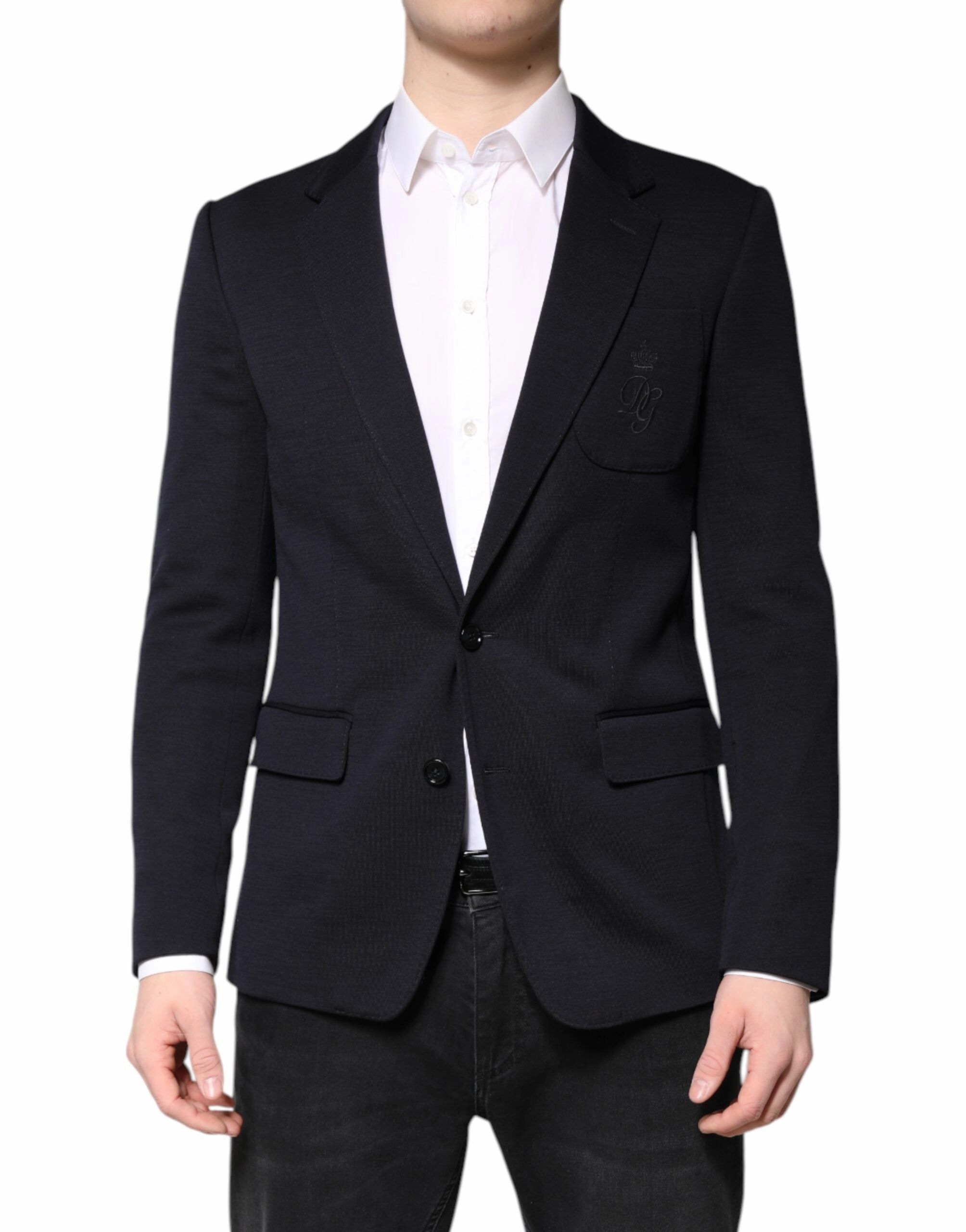 Dolce & Gabbana Wool Single Breasted Coat Suit Men's Blazer (Pre-Owned)