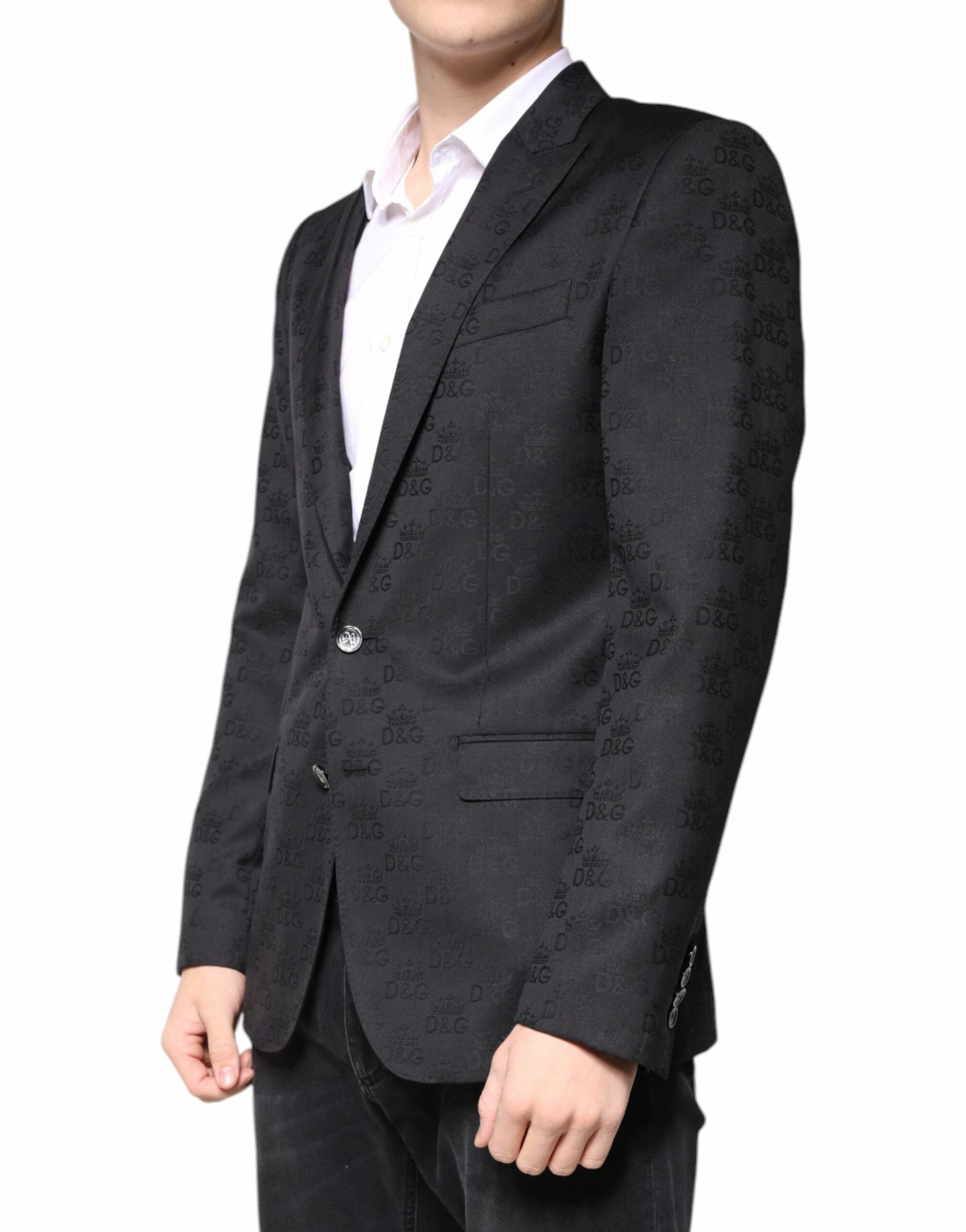 Dolce & Gabbana Wool Single Breasted Formal Men's Blazer
