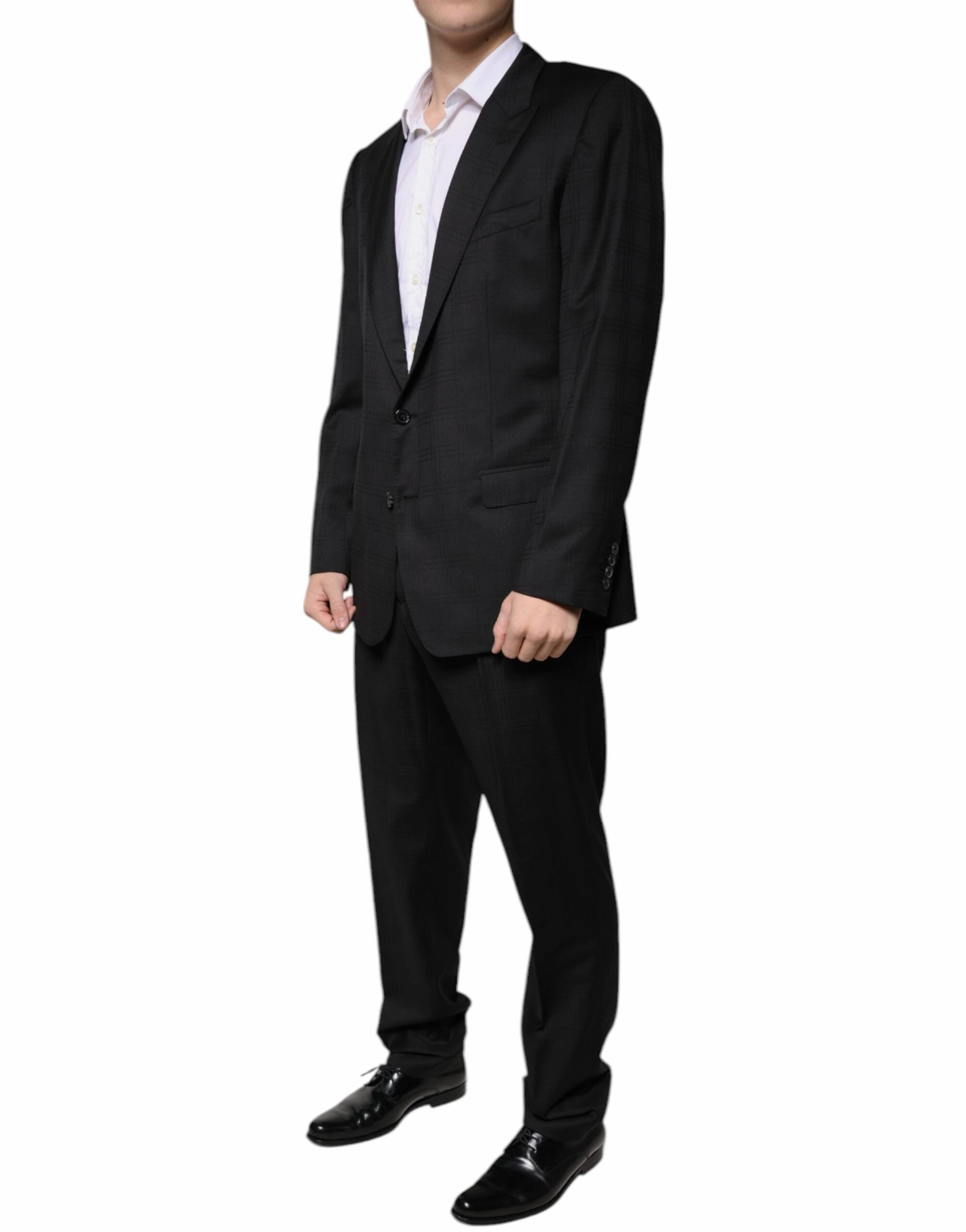 Dolce & Gabbana Wool Single Breasted Formal Men's Suit