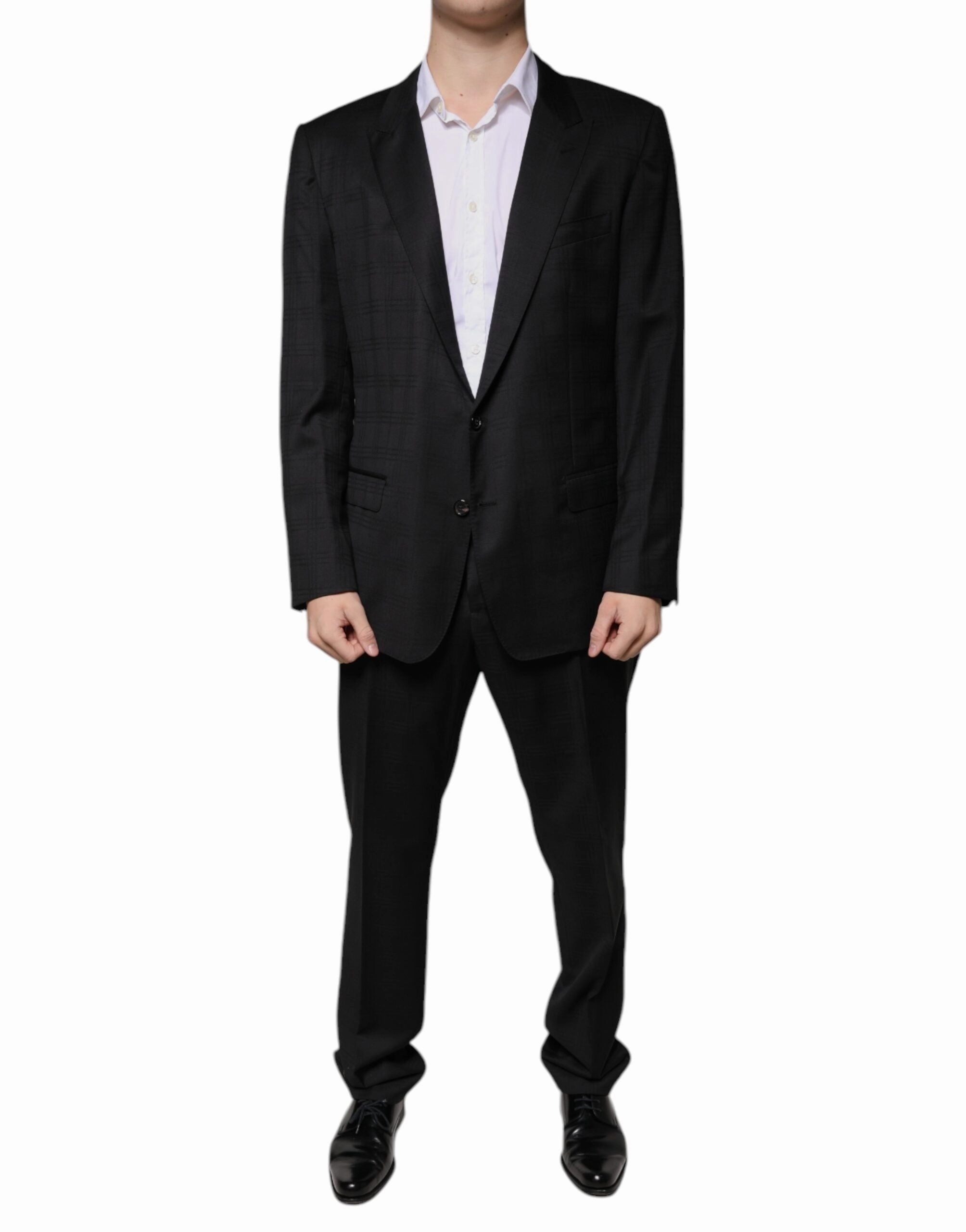 Dolce & Gabbana Wool Single Breasted Formal Men's Suit