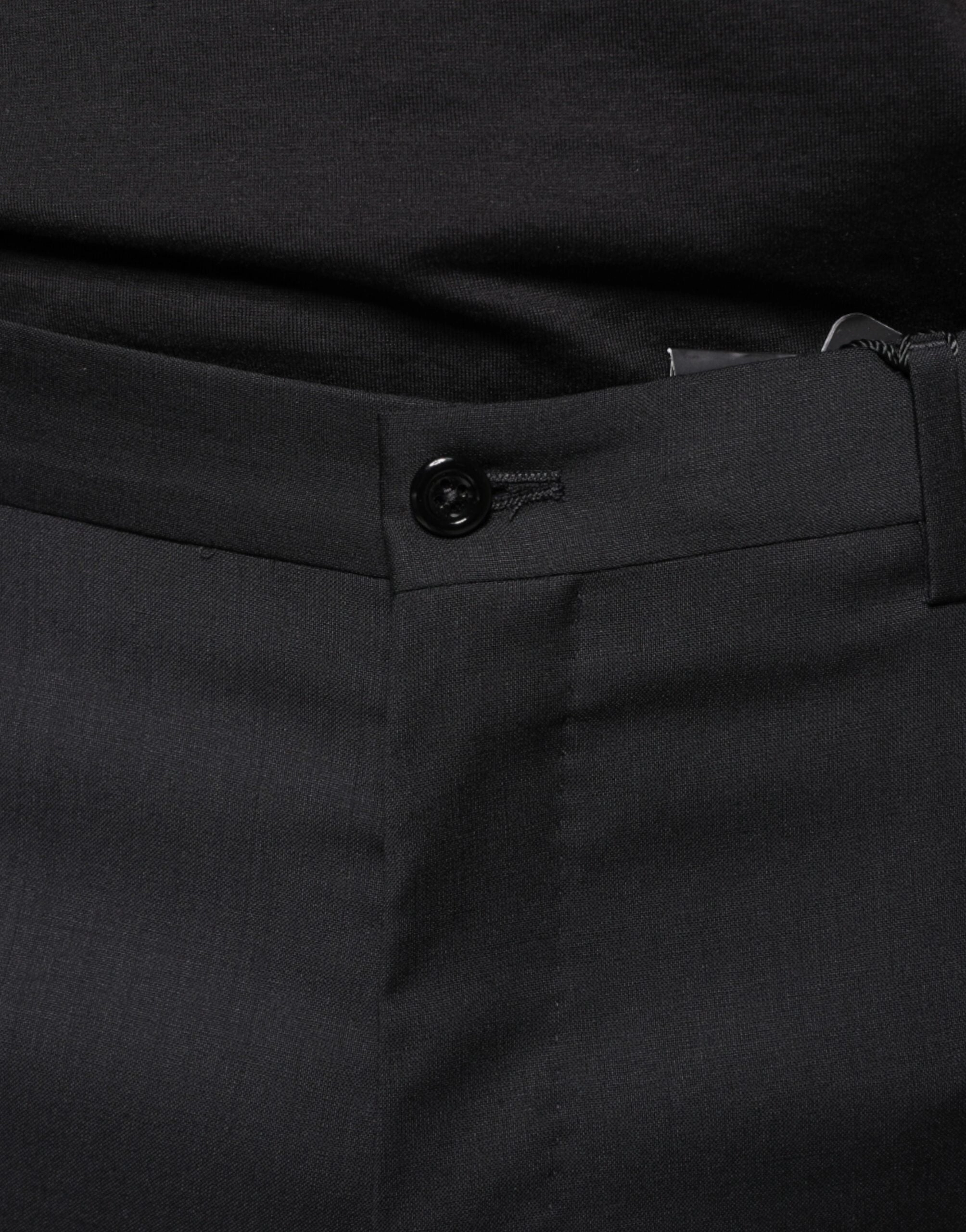 Dolce & Gabbana Wool Skinny Men Dress Men's Pants