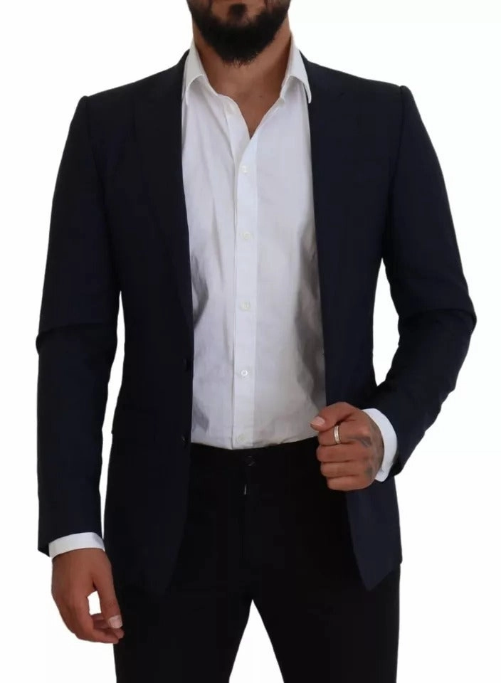 Dolce & Gabbana Wool Slim Fit Formal Coat Men Men's Blazer