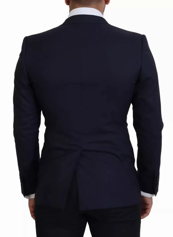 Dolce & Gabbana Wool Slim Fit Formal Coat Men Men's Blazer