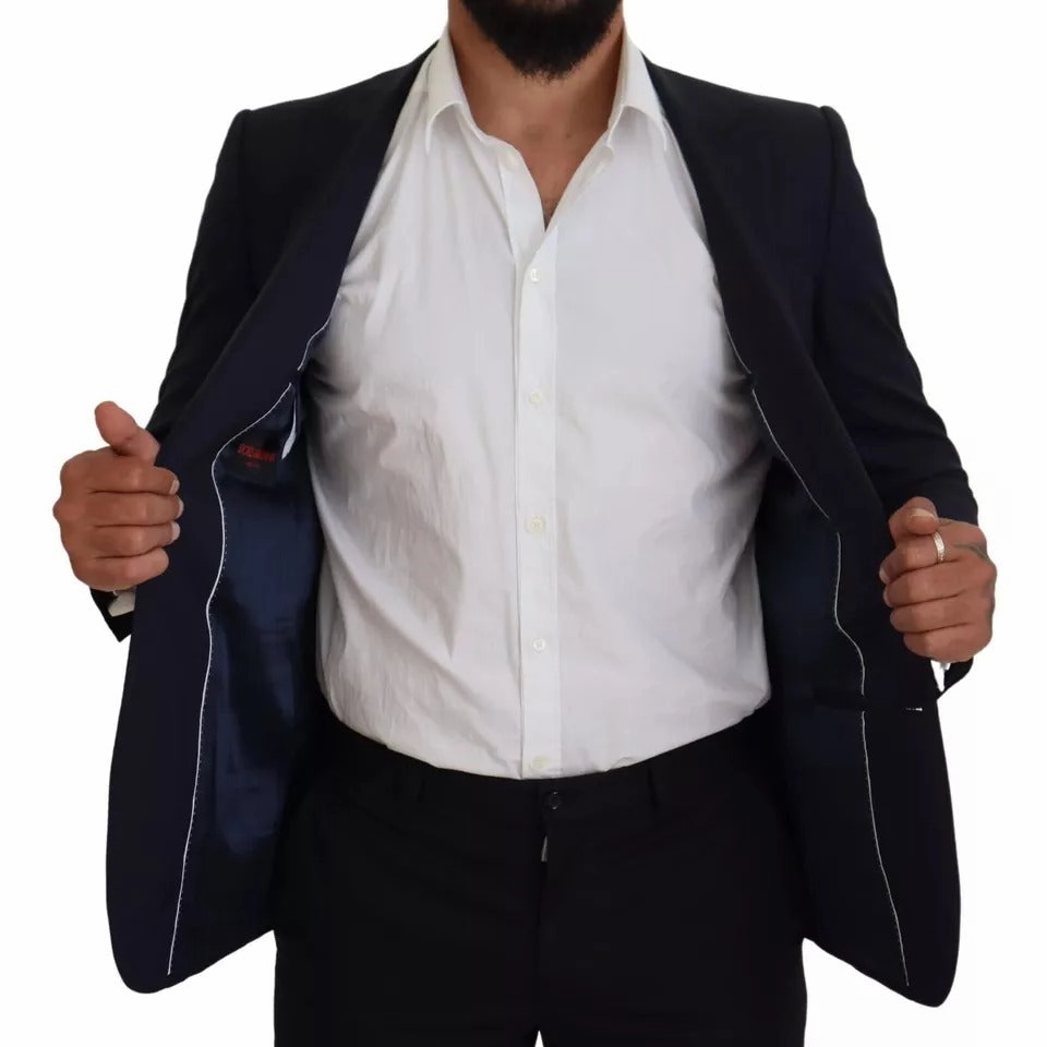 Dolce & Gabbana Wool Slim Fit Formal Coat Men Men's Blazer