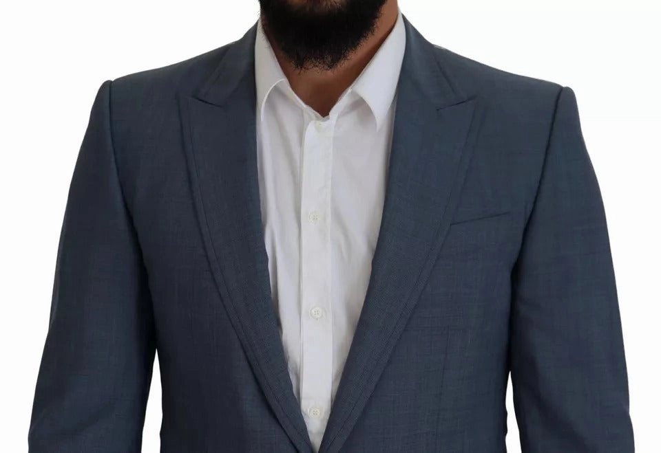 Dolce & Gabbana Wool Stretch Slim Fit Jacket Men's Blazer