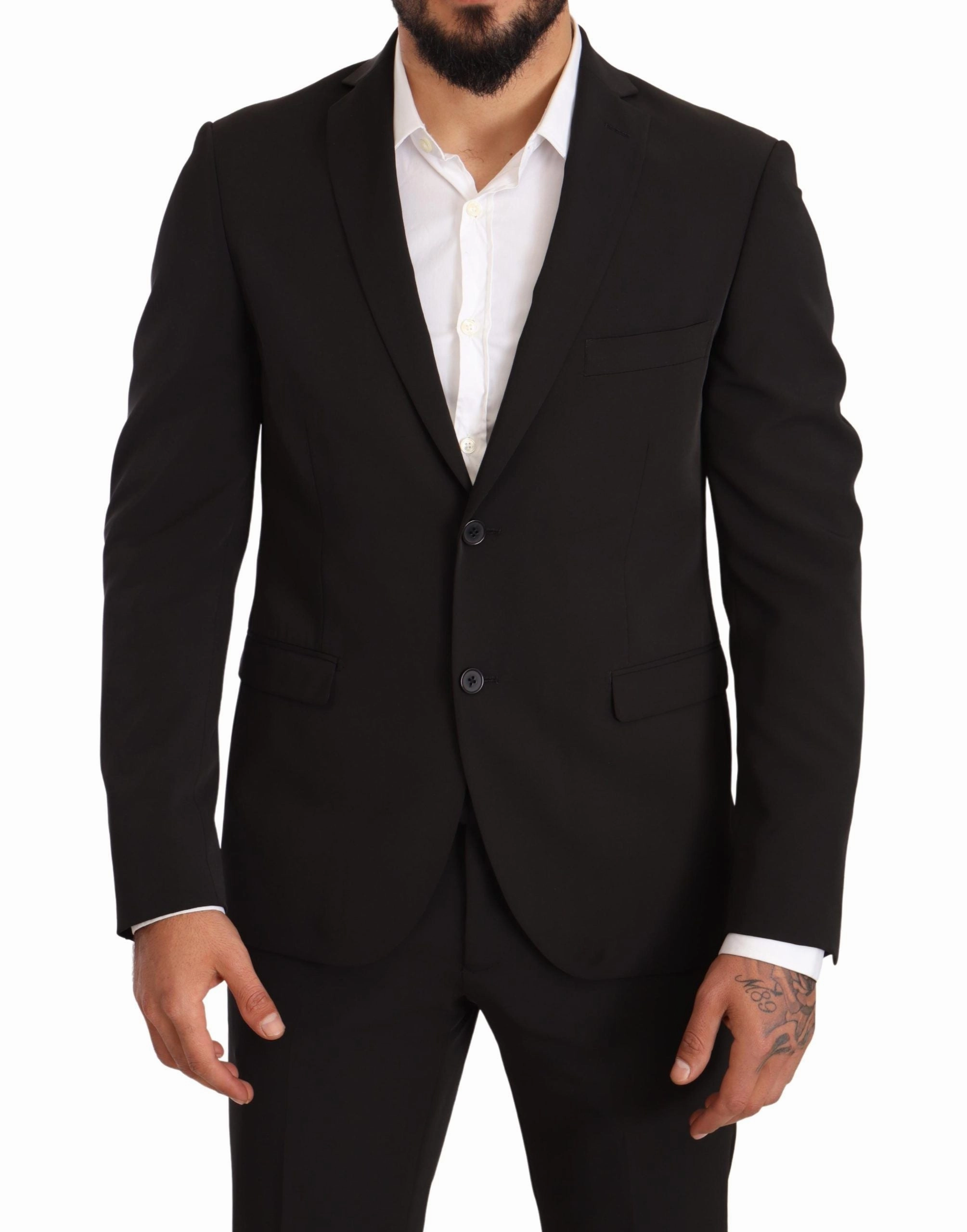 Domenico Tagliente  Polyester Slim 2 Piece Set TAGLIENTE Men's Suit