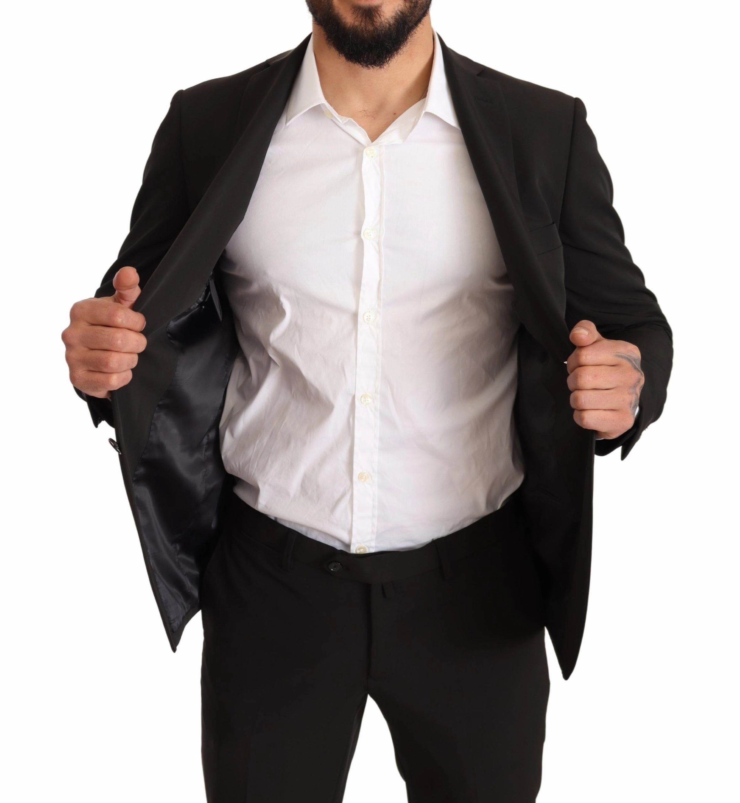 Domenico Tagliente  Polyester Slim 2 Piece Set TAGLIENTE Men's Suit