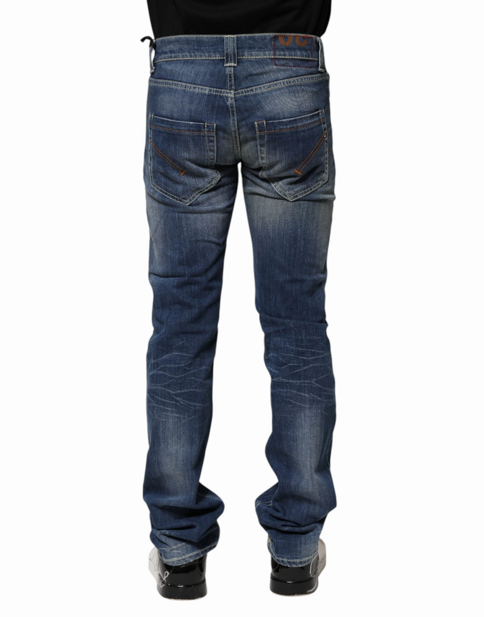 Dondup Washed Skinny Fit Casual Men Men's Jeans