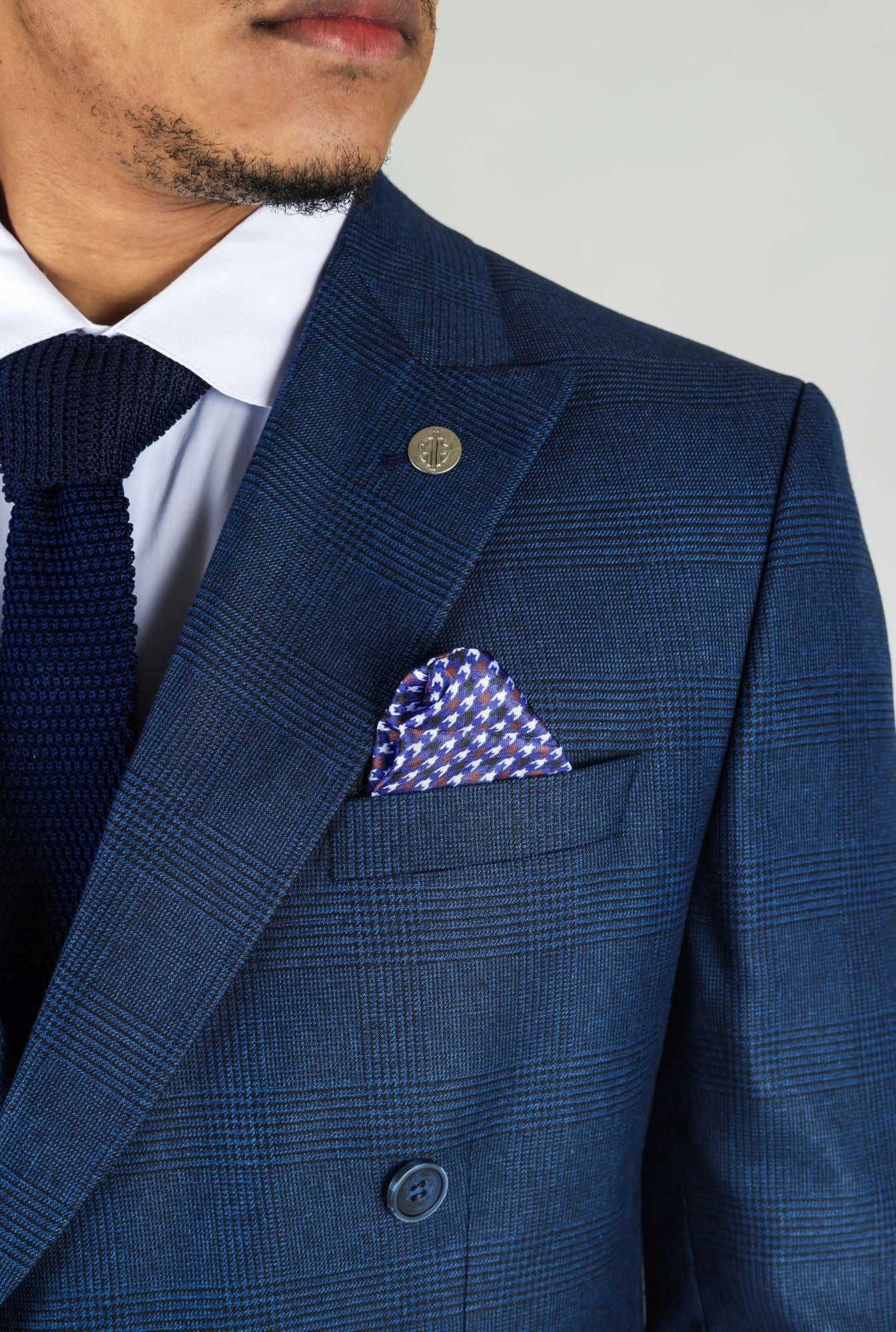 Double Breasted 2 Piece Suit
