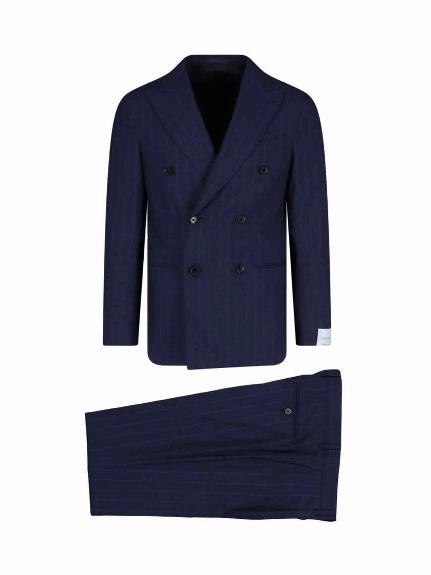 Double-Breasted Suit - Navy