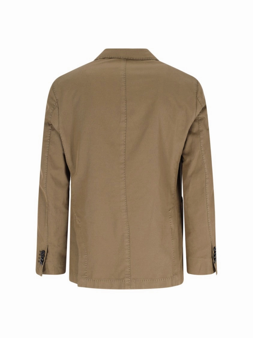Double-Breasted Suit  Beige