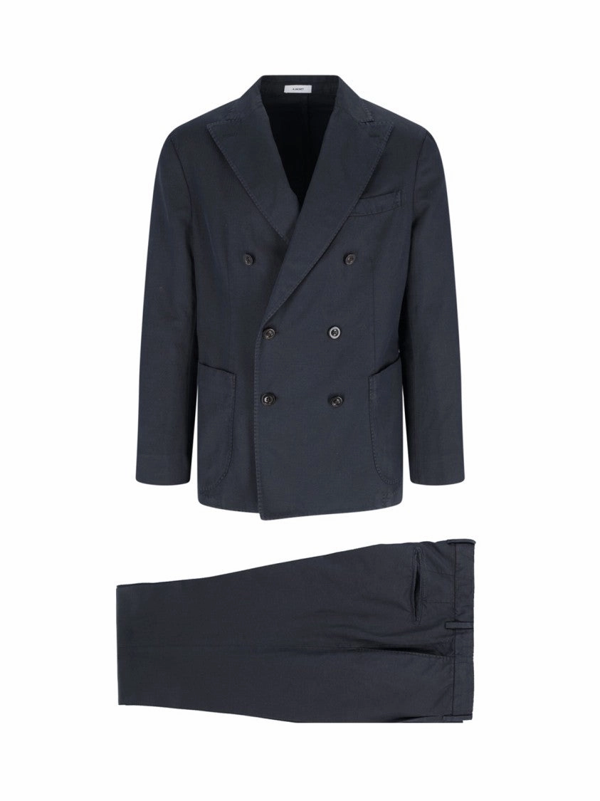 Double-Breasted Suit  Navy