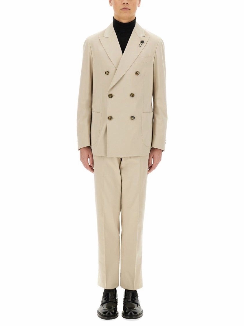 Double-Breasted Tailored Suit
