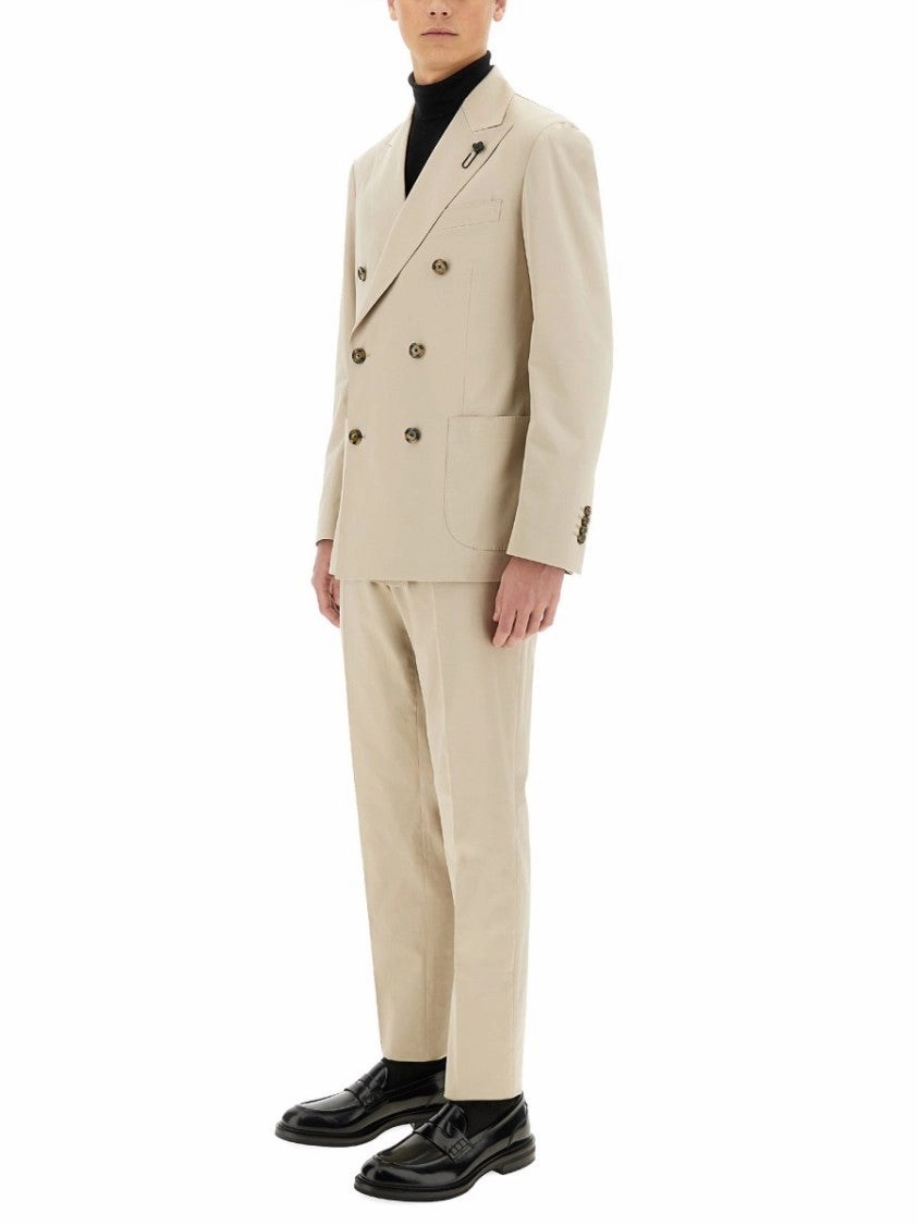 Double-Breasted Tailored Suit