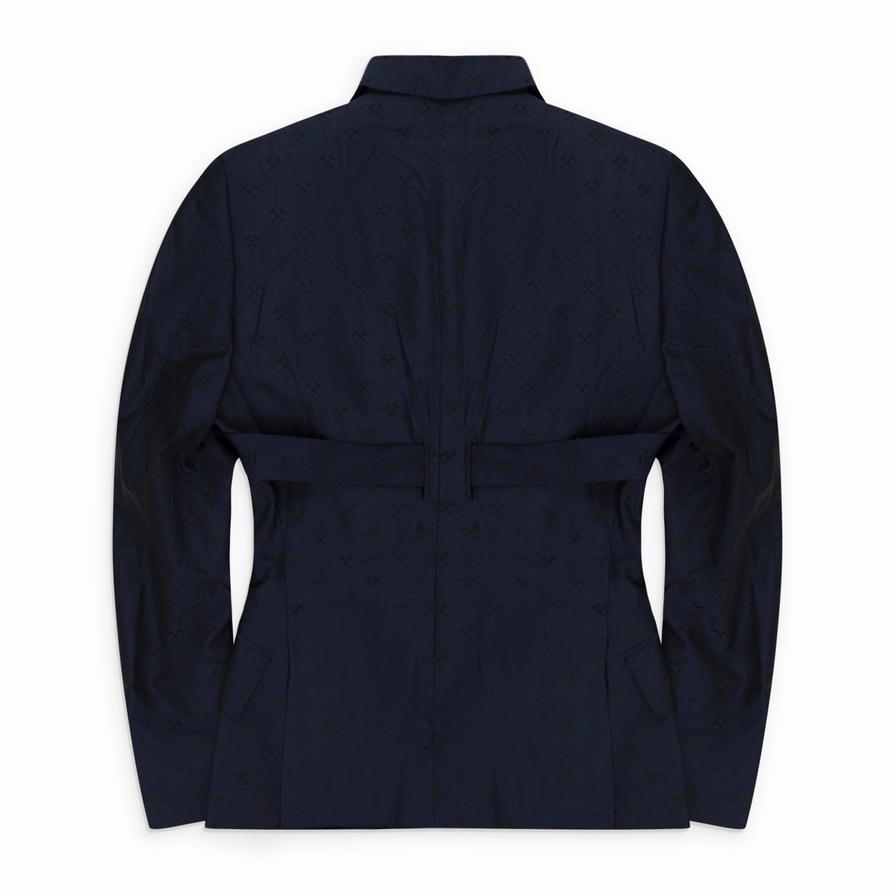 DOUBLE-BREASTED W EXTENDED LAPEL NAVY BLAZERS & JACKET
