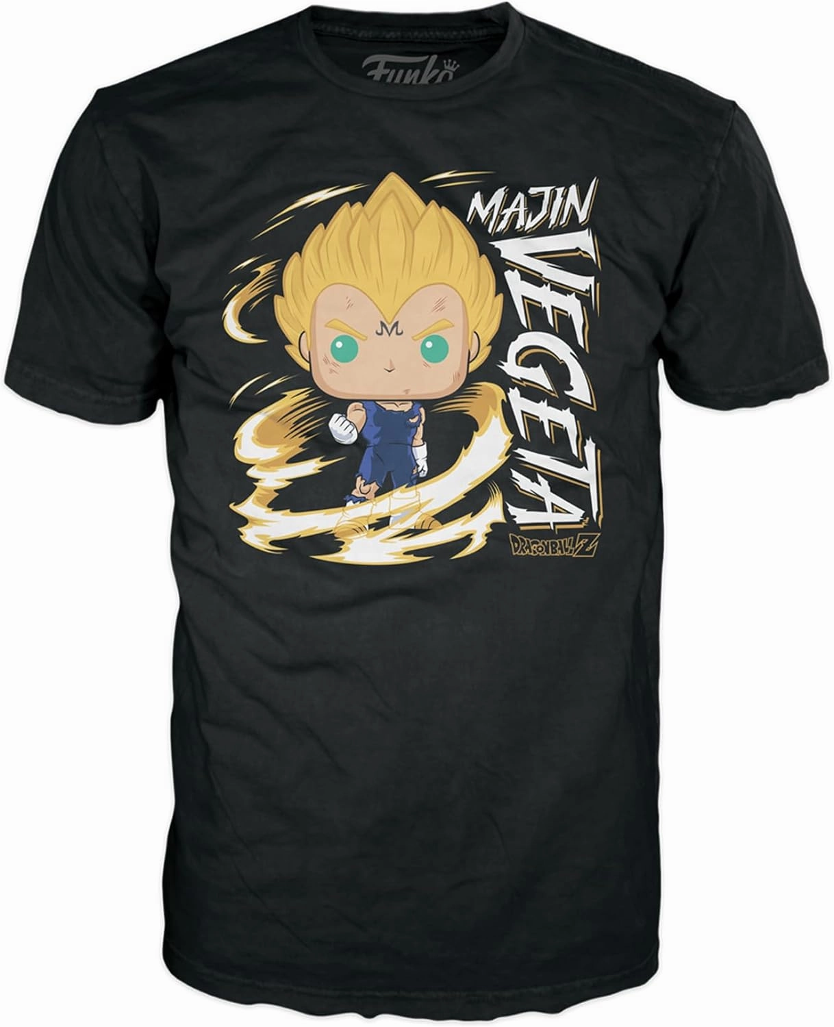 Dragon Ball Z Majin Vegeta (Glow in the Dark) Pop! Vinyl and Tee Set