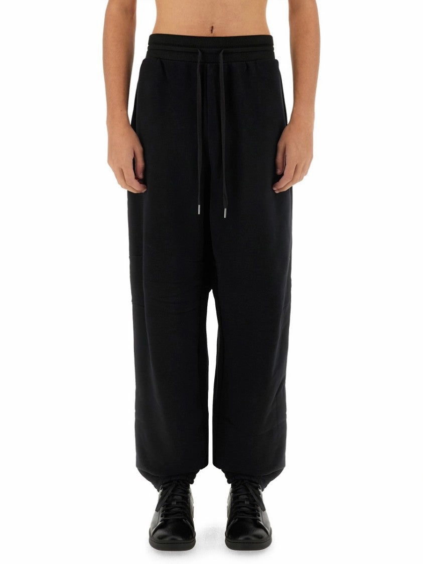Drawstring Waist Pants With Relaxed Fit