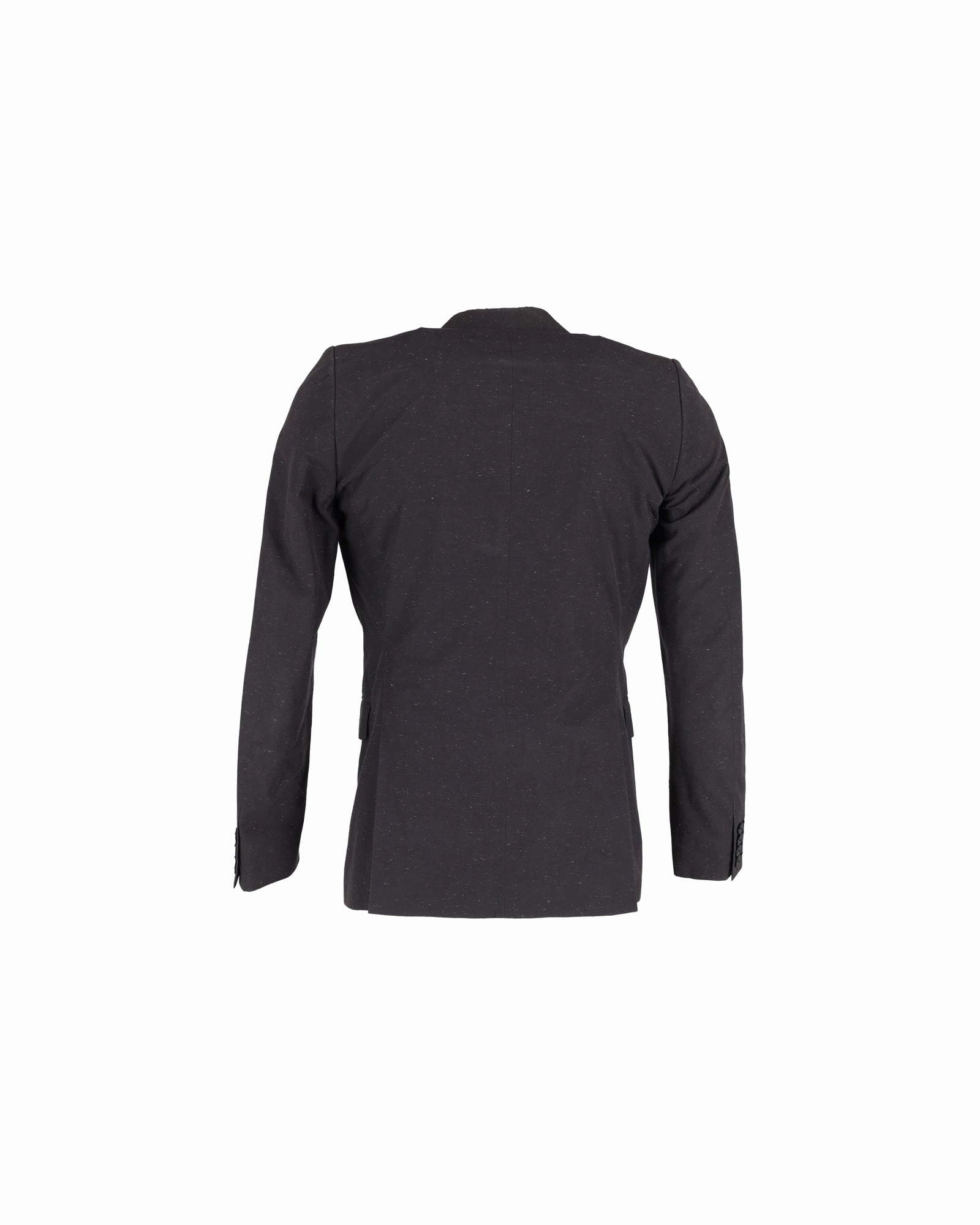 Dries Van Noten Single-Breasted Blazer in Black Wool