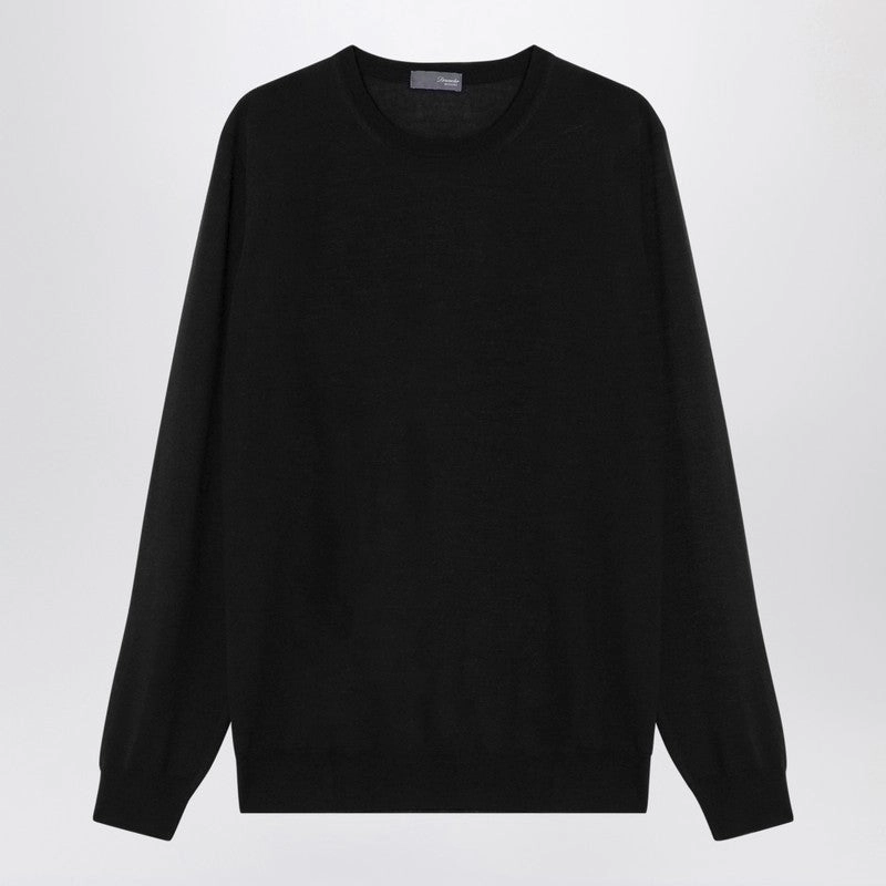 Drumohr Men's  Wool Crew-Neck Sweater