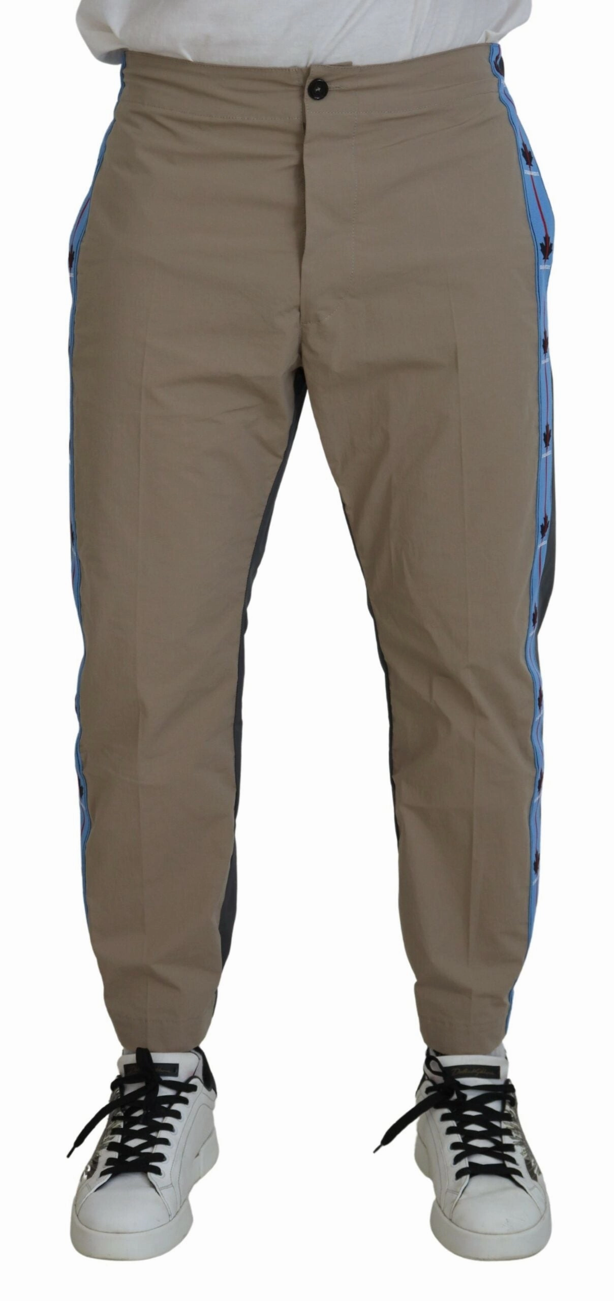 Dsqua Cotton   Two Tone Men Casual Men's Pants