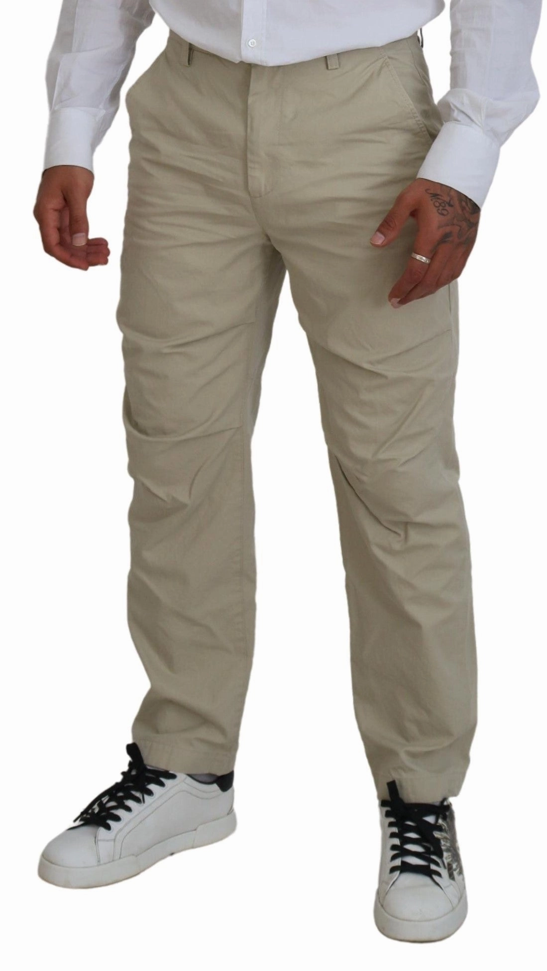 Dsqua  Cotton Straight Fit Men Casual Men's Pants