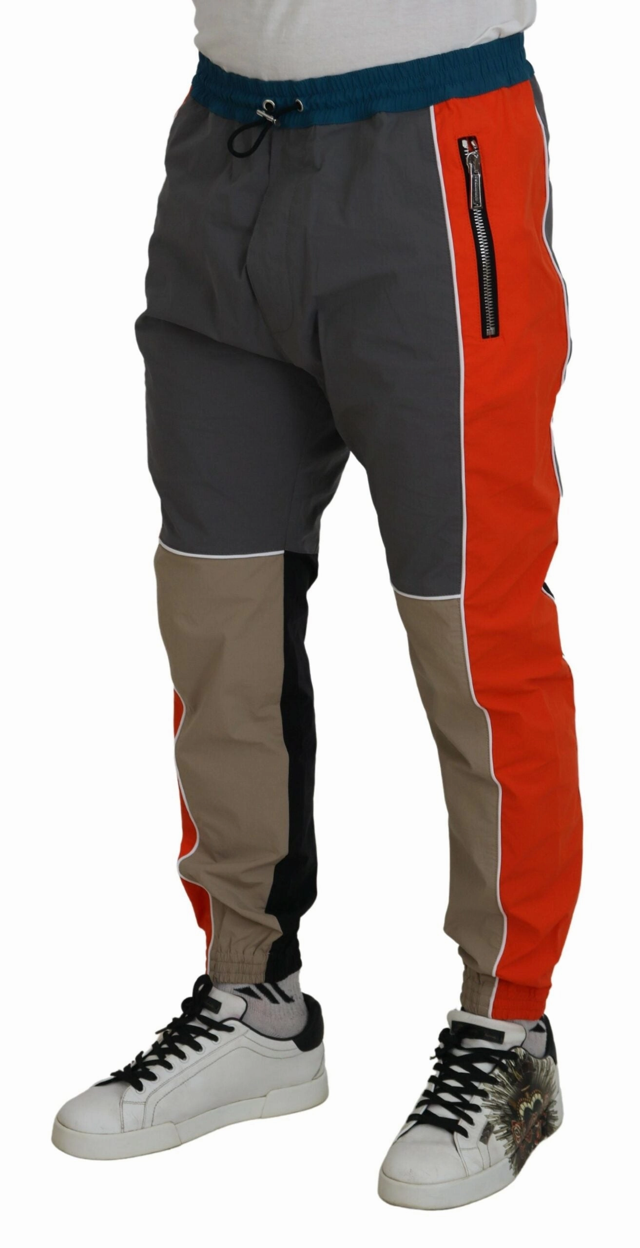 Dsqua  Patchwork Cotton Jogging Men's Pants