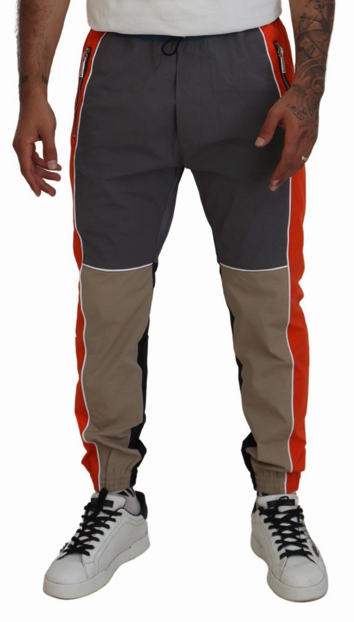 Dsqua  Patchwork Cotton Jogging Men's Pants