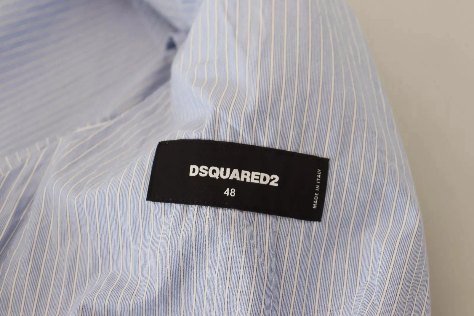 Dsqua  Striped Single Breasted Formal Coat Men's Blazer