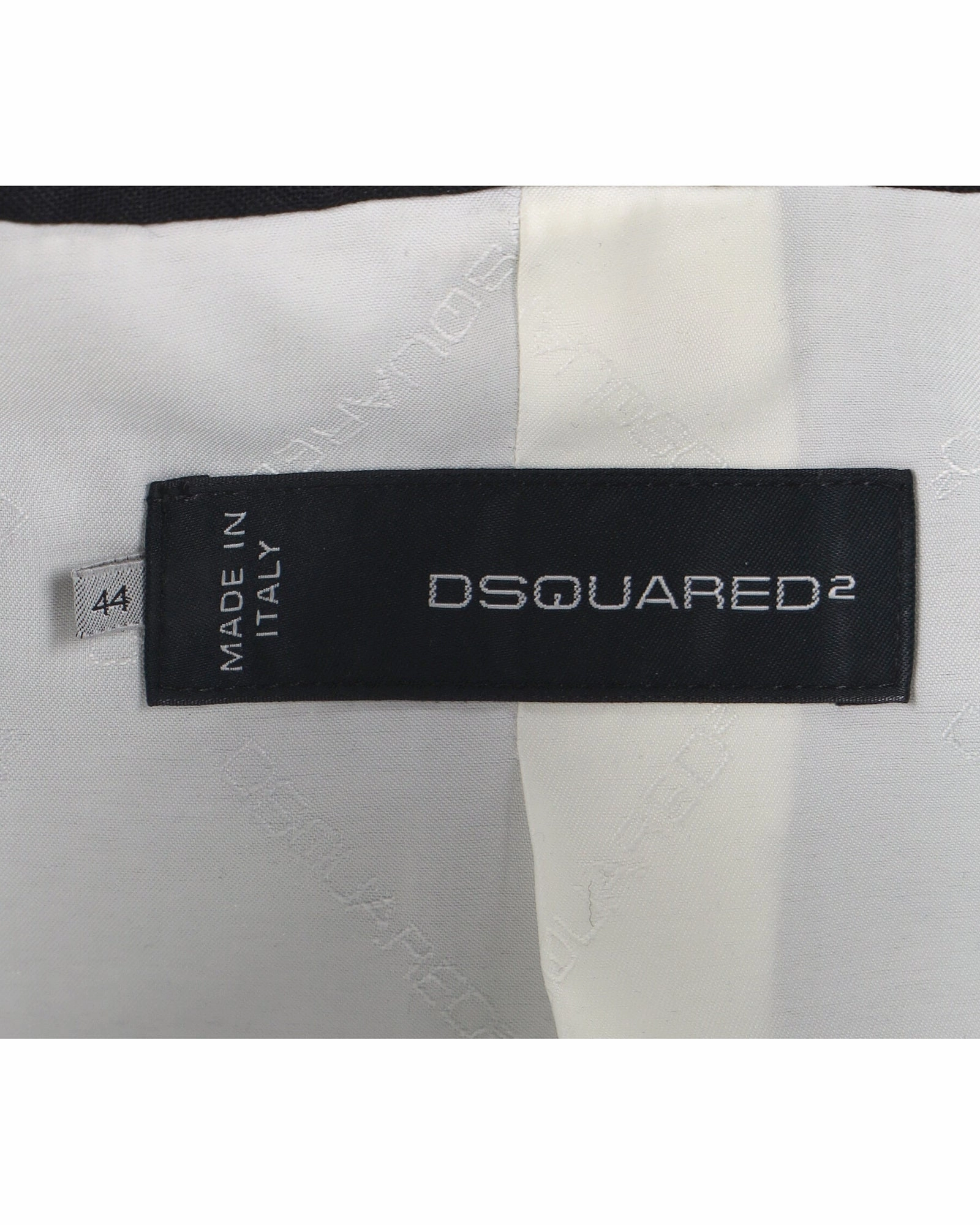 Dsquared2 Blazer with Pins in Black Polyester