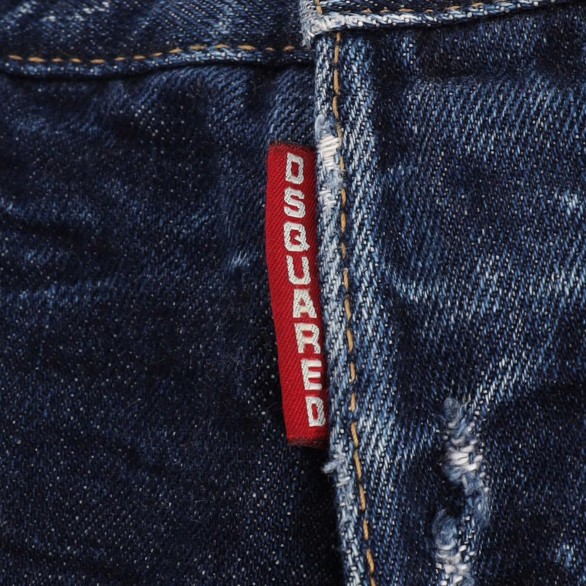 Dsquared2 Distressed Jeans in Blue Cotton