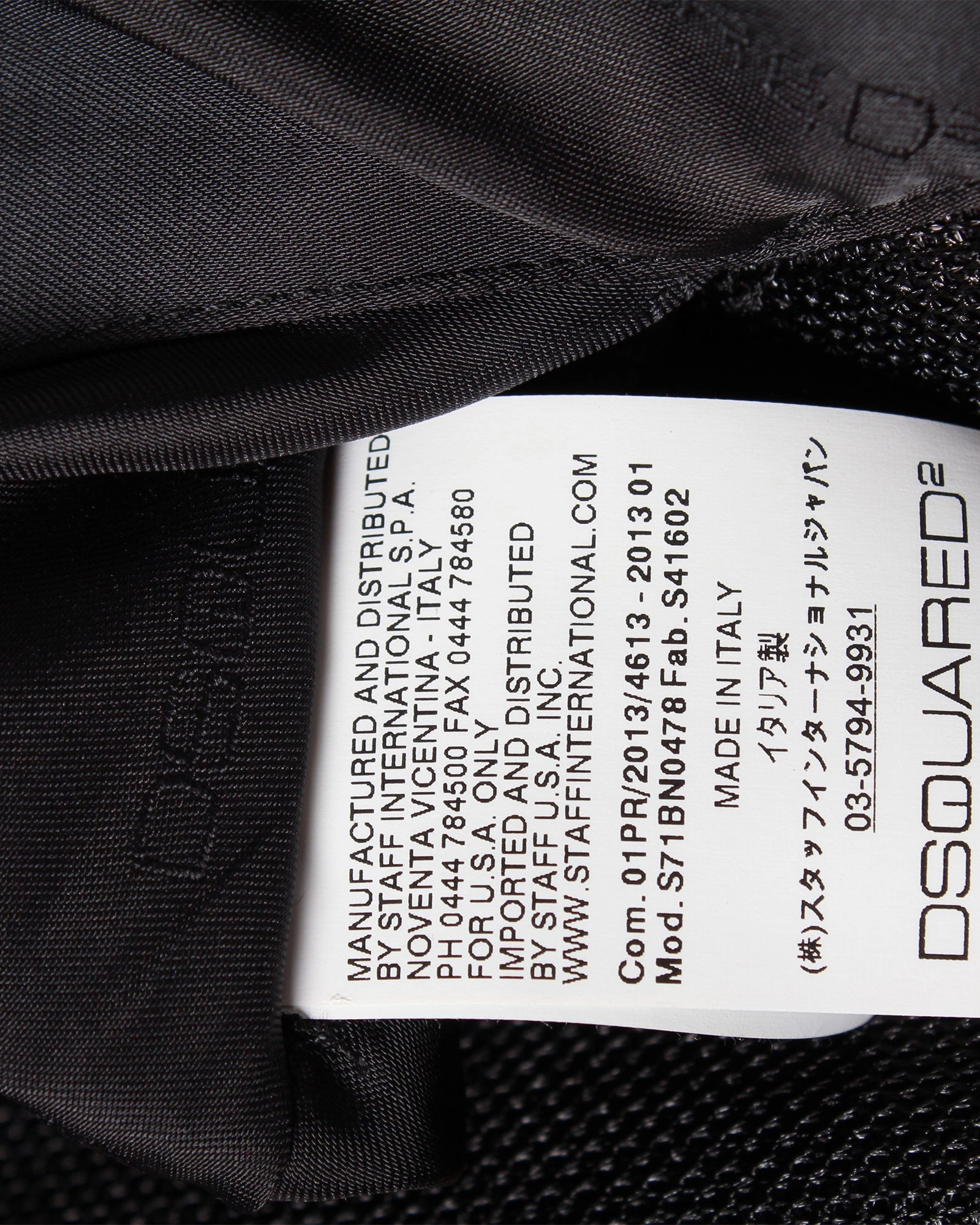 Dsquared2 Semi-sheer Mesh Tailored Blazer in Black Polyester