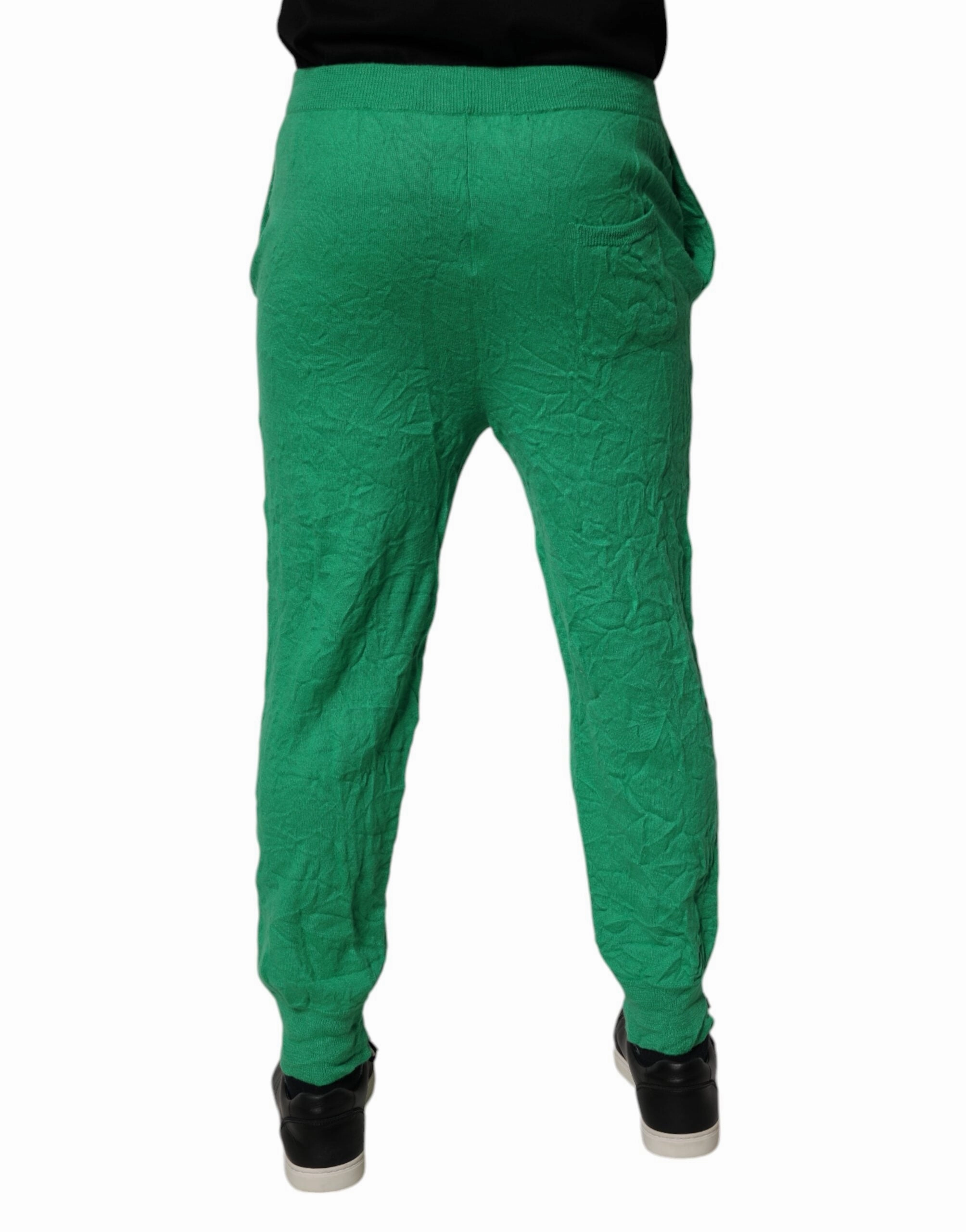 Dsquared Cotton Elastic Waist Men Casual Men's Pants