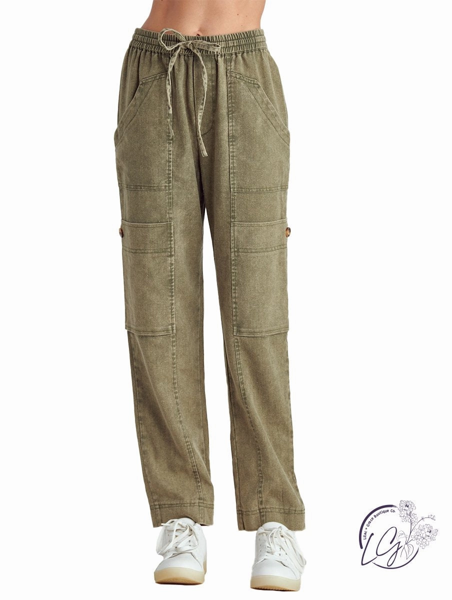 Earthy Essence Cargo Pants