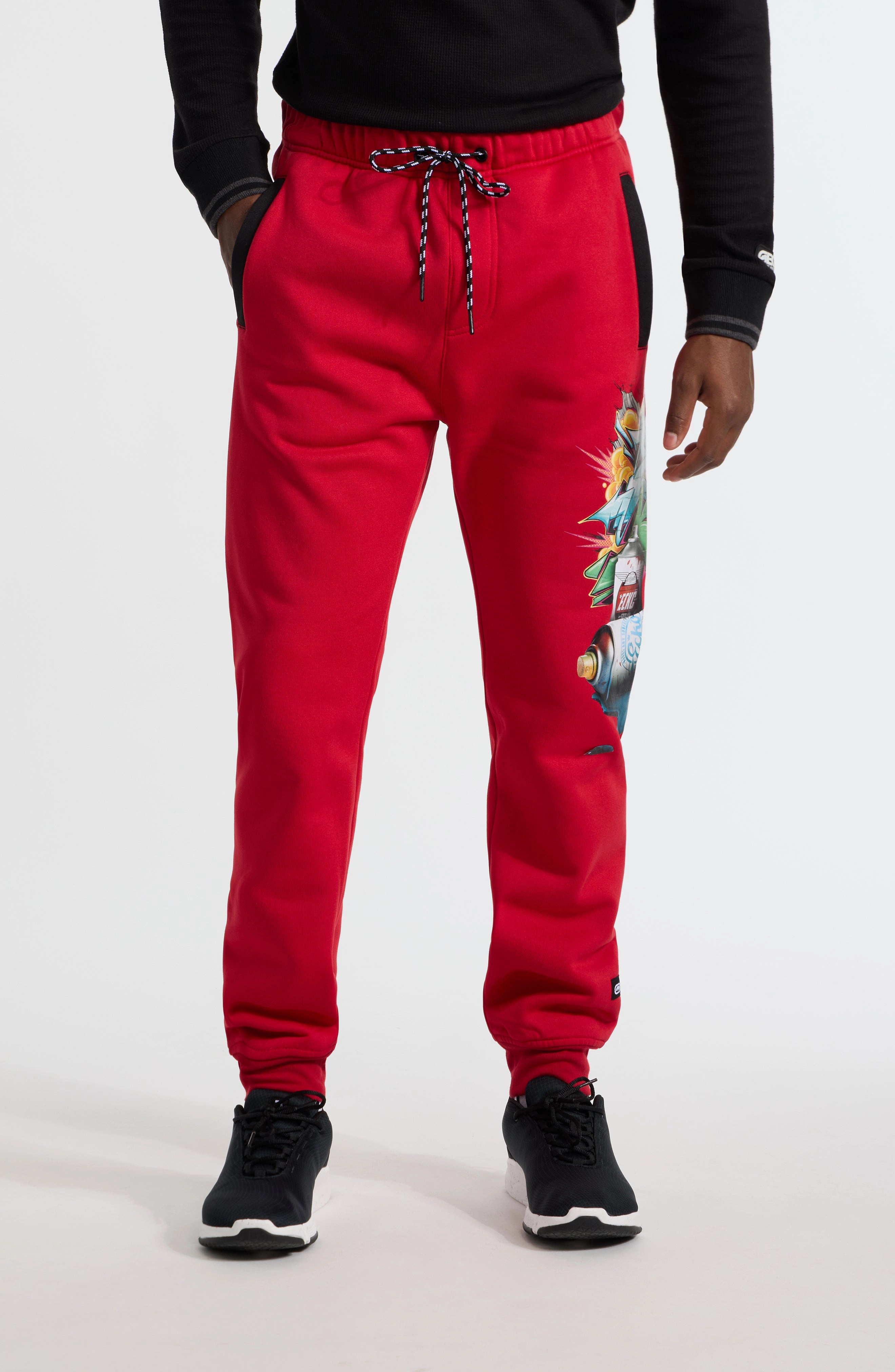Ecko Unltd. Men's Spray Town Down Jogger