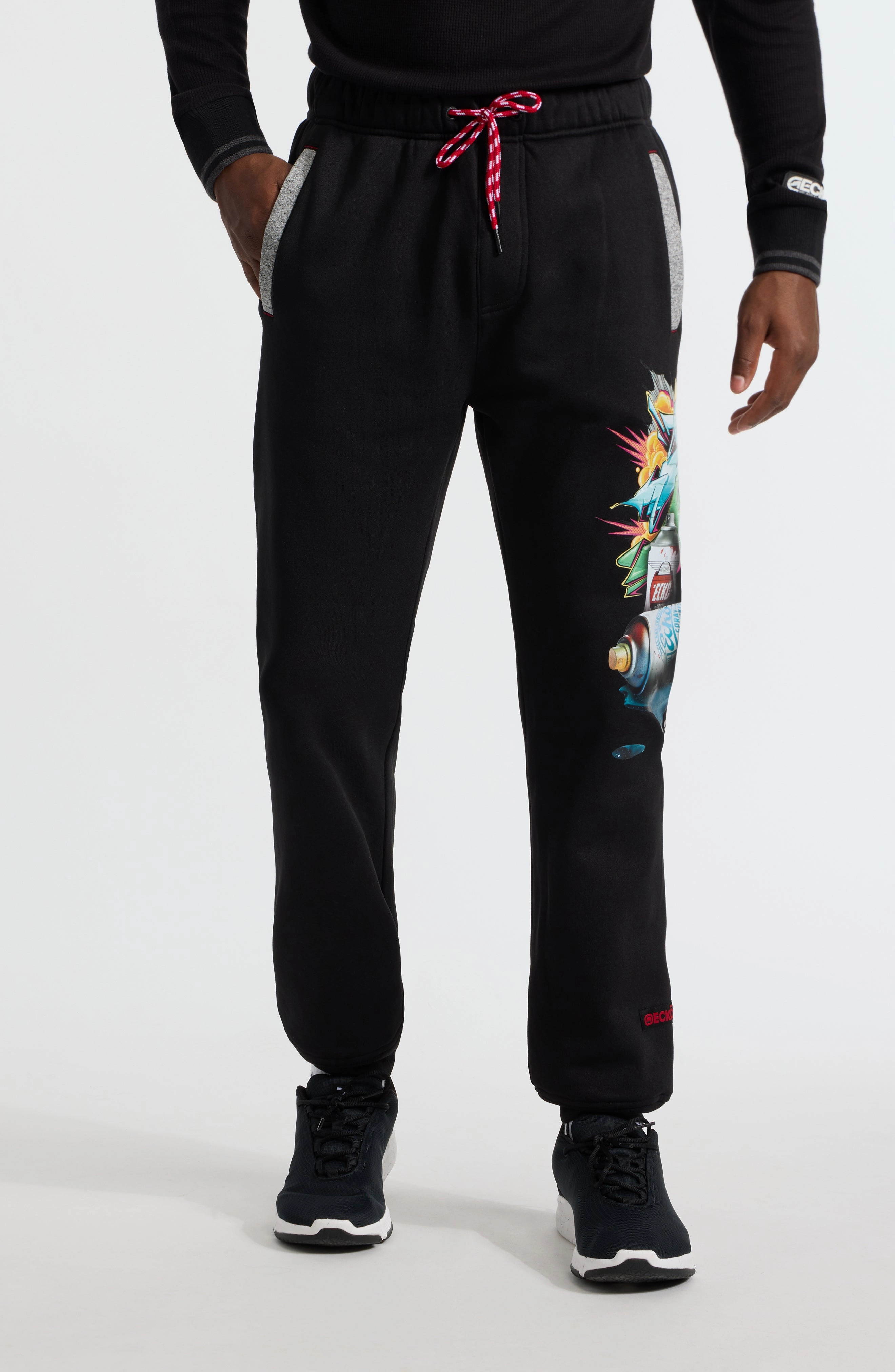 Ecko Unltd. Men's Spray Town Down Jogger