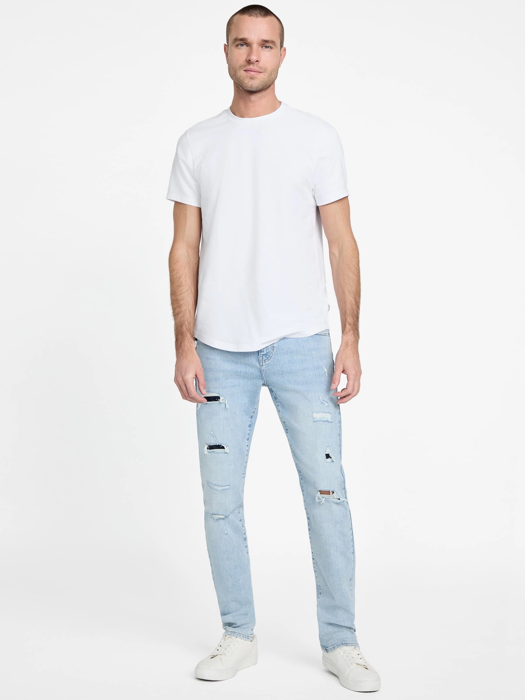 Eco Jacques Destroyed Skinny Jeans