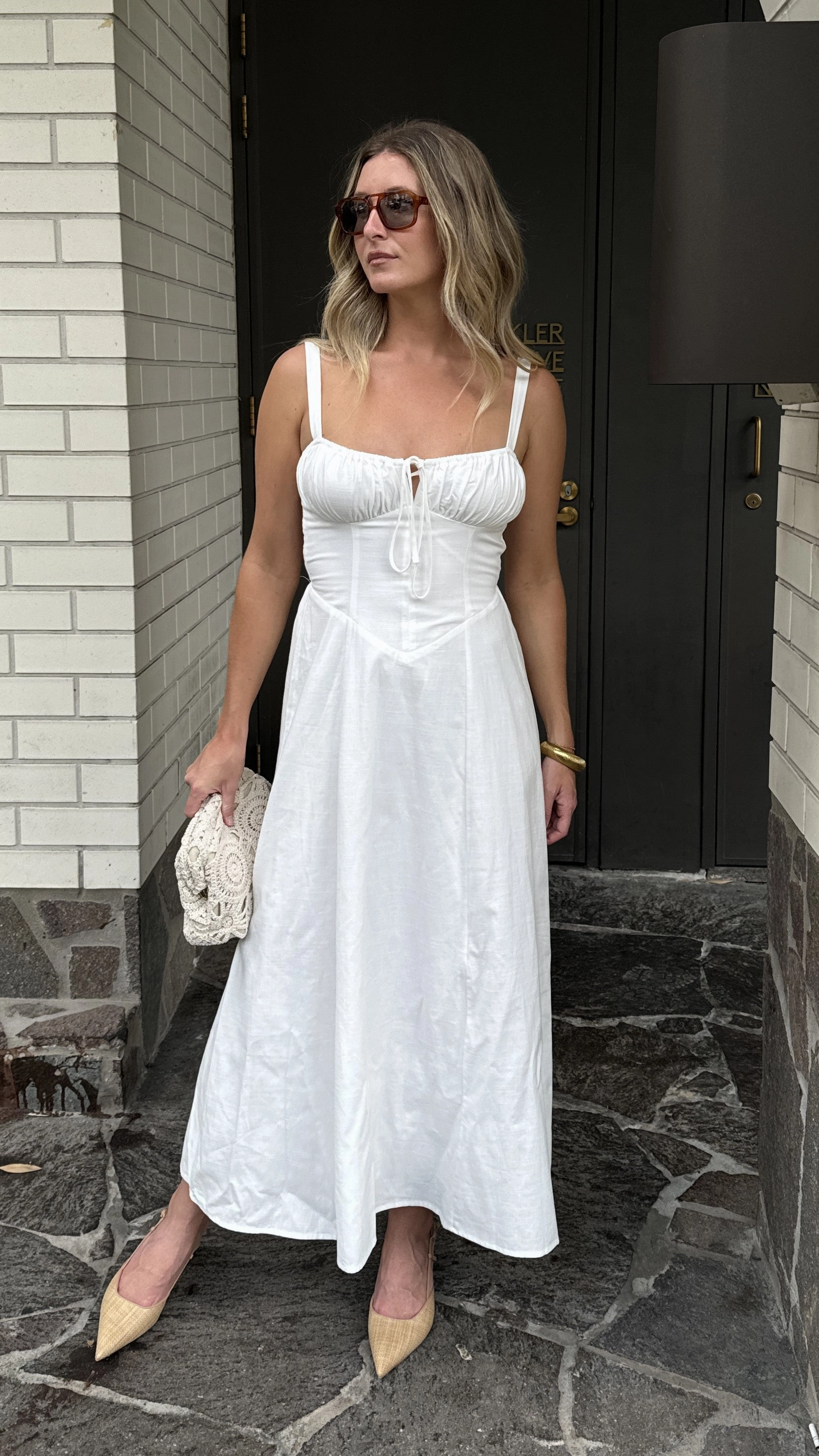Emalee Maxi Dress - White