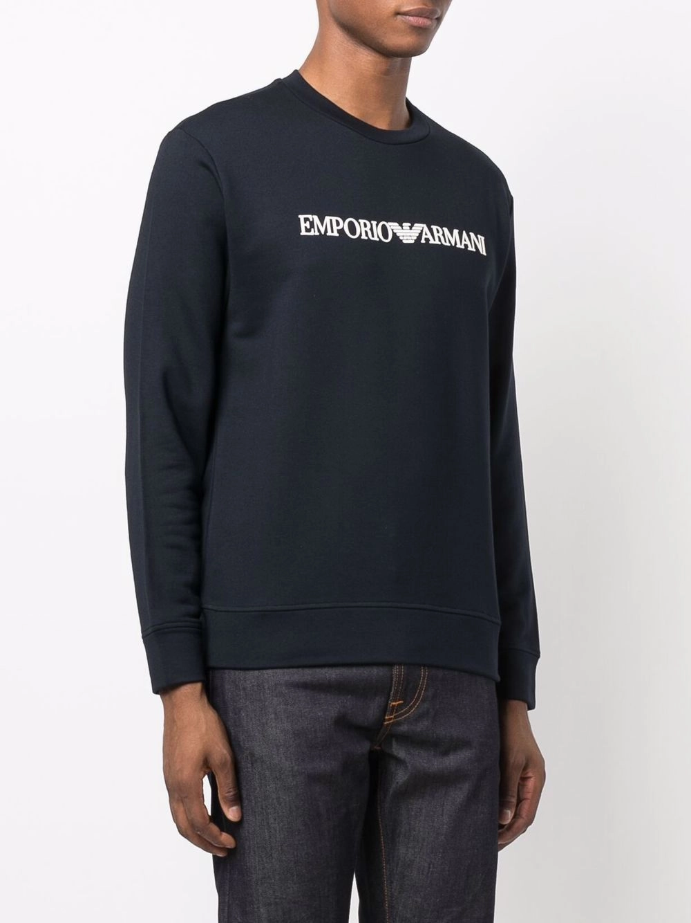 Emporio Armani Men's Sweaters blue