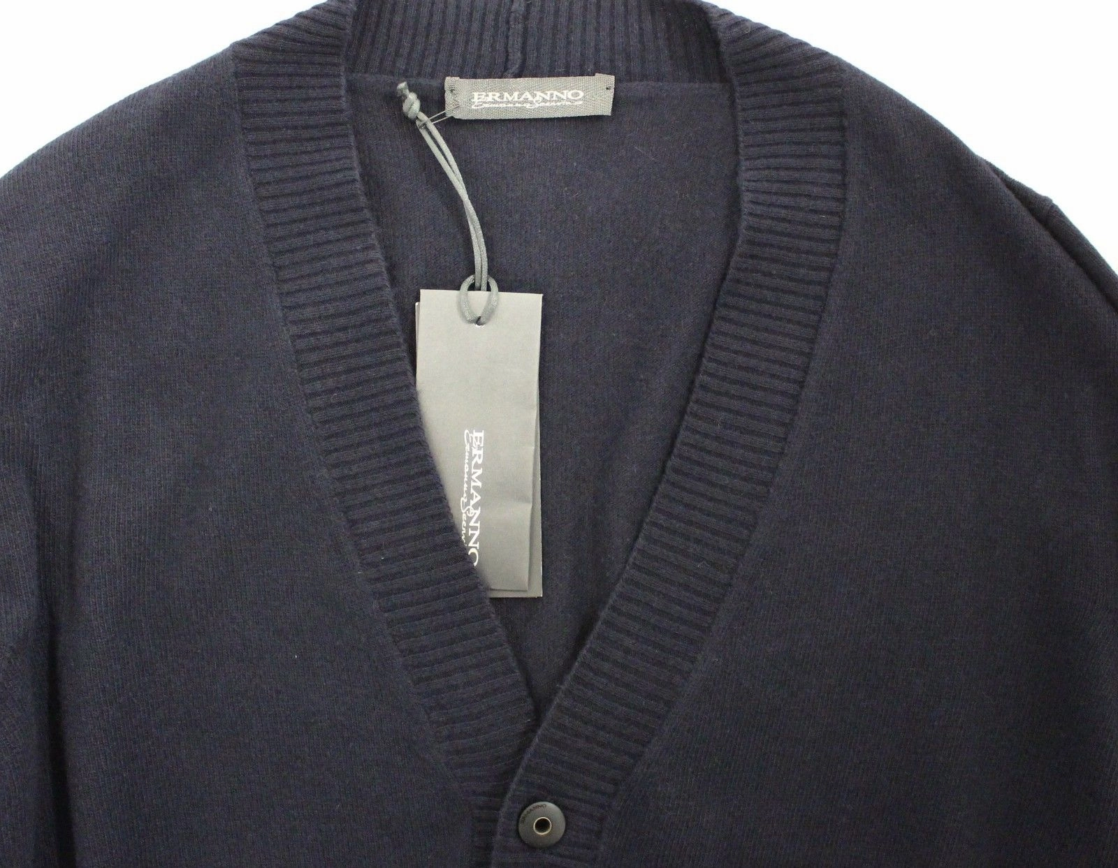 Ermanno Scervino Chic Wool Blend Cardigan Men's Sweater