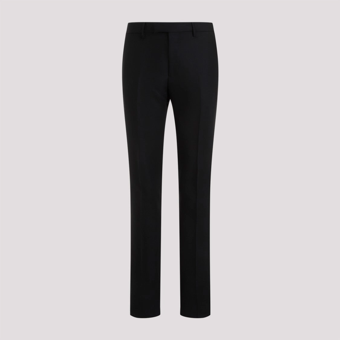 Evening Black Wool Trousers