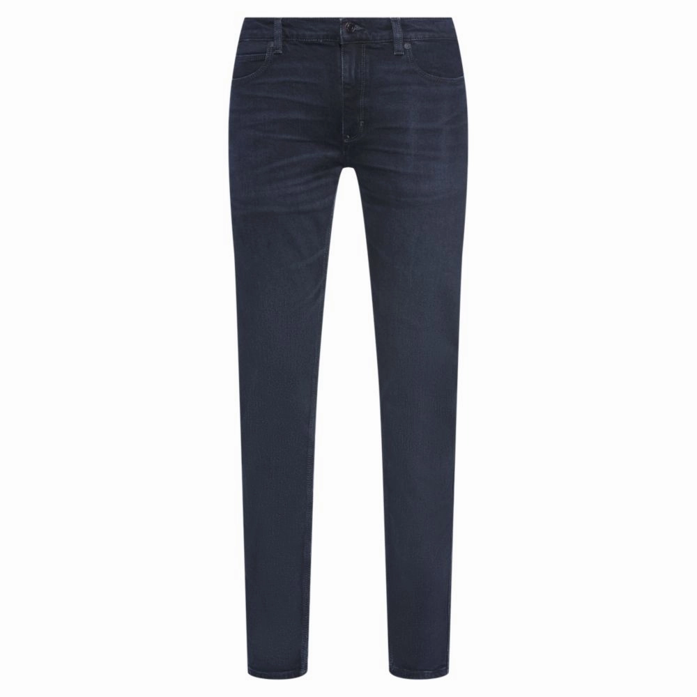 Extra-slim-fit jeans in blue-black stretch denim