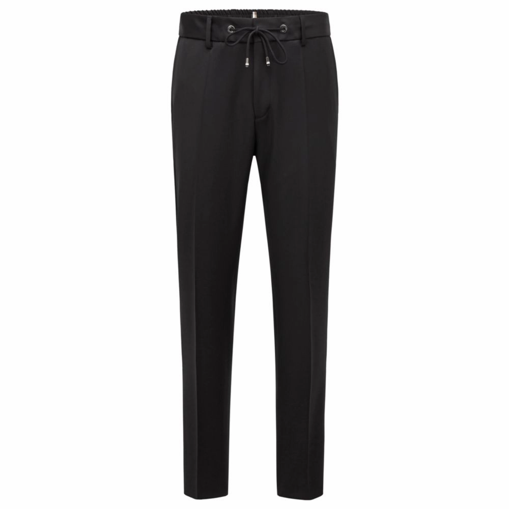 Extra-slim-fit pants in virgin-wool serge