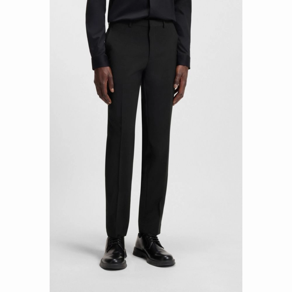 Extra-slim-fit pants in wool