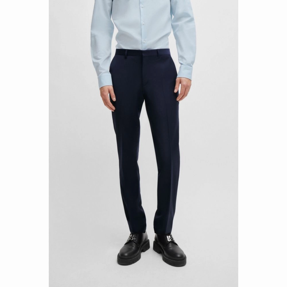 Extra-slim-fit trousers in super-flex fabric