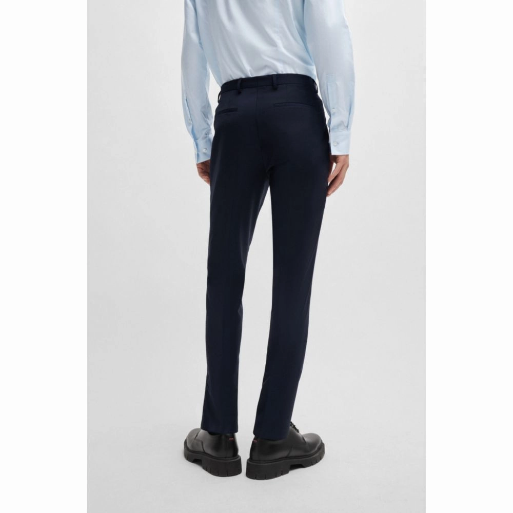 Extra-slim-fit trousers in super-flex fabric