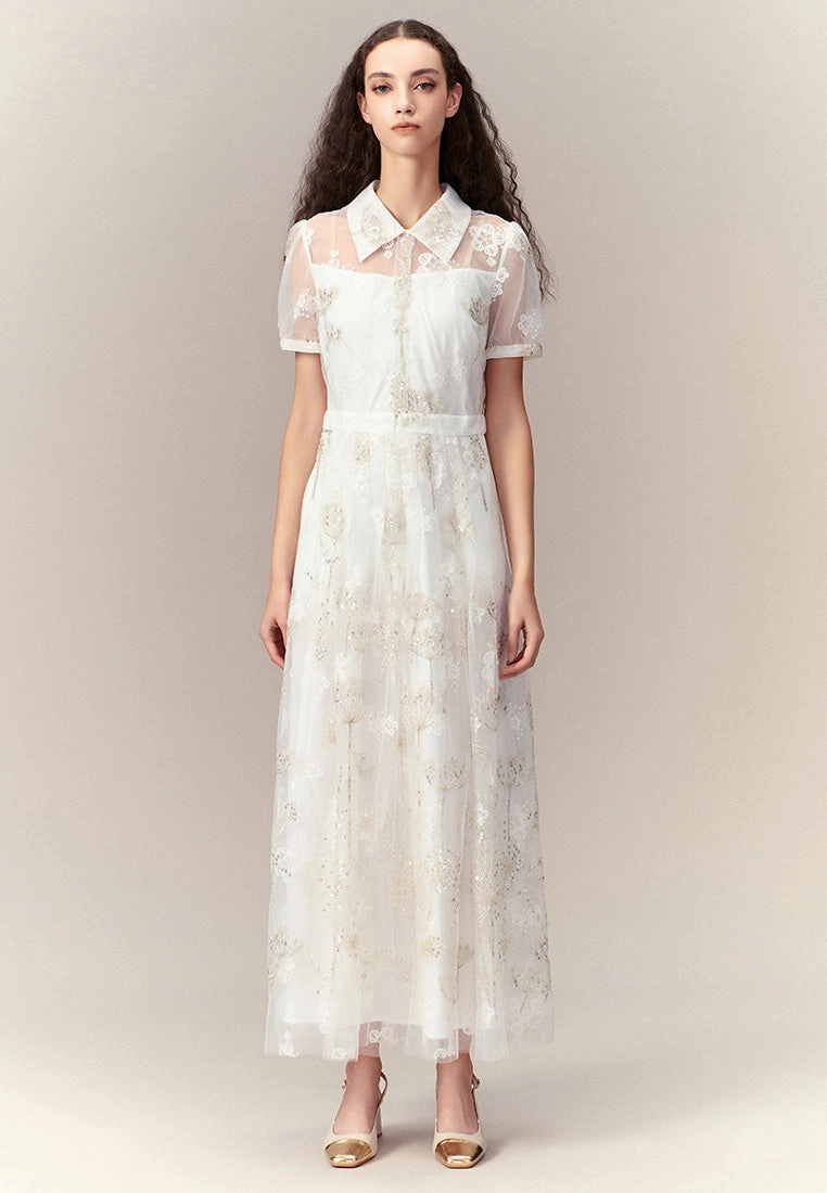 Fairytale Dandelion Mesh Dress
