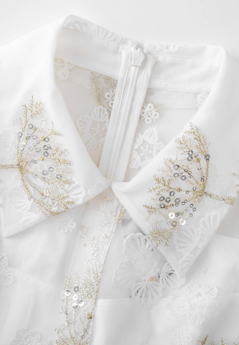 Fairytale Dandelion Mesh Dress