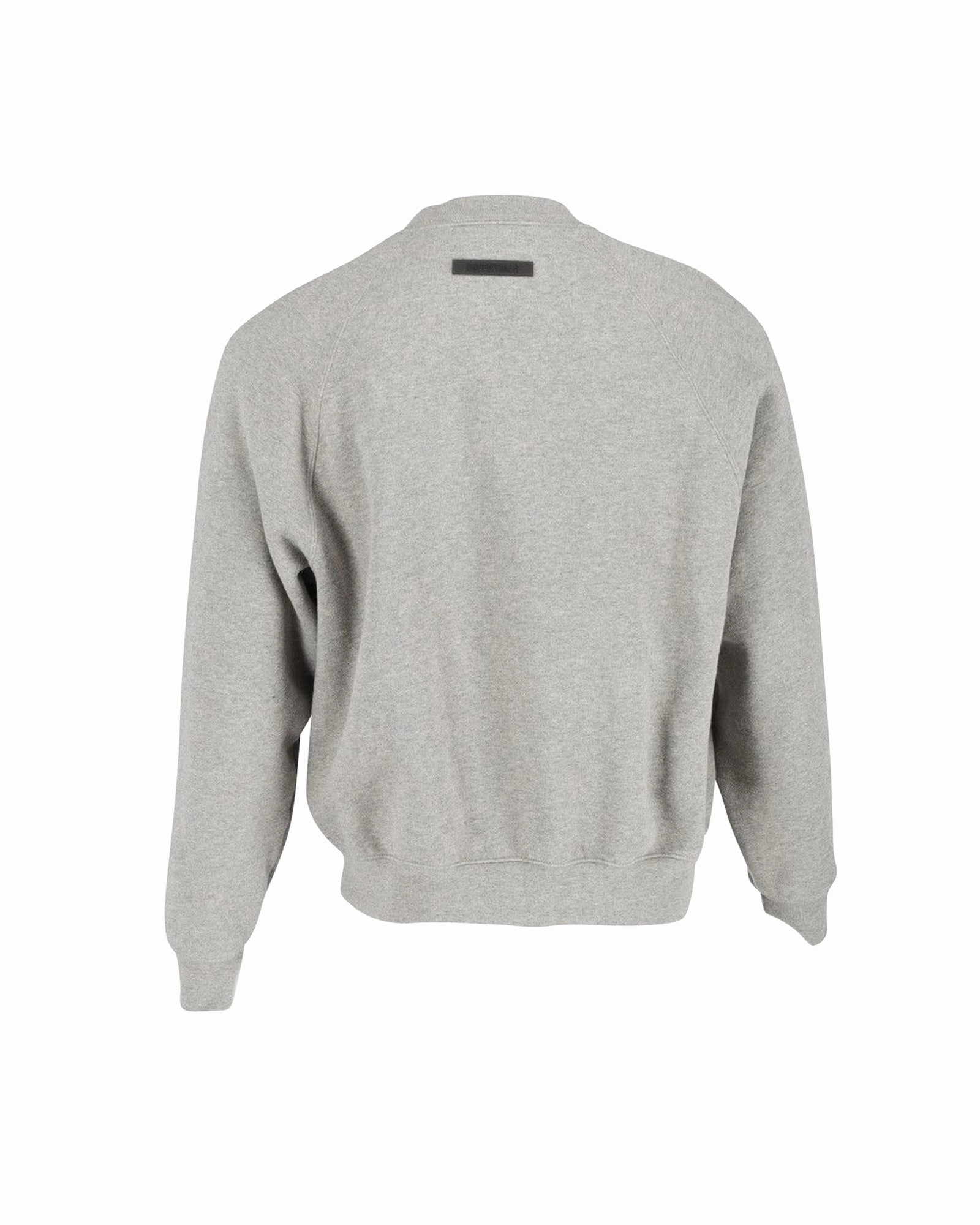 Fear of God Essentials Logo Print Sweatshirt in Grey Cotton